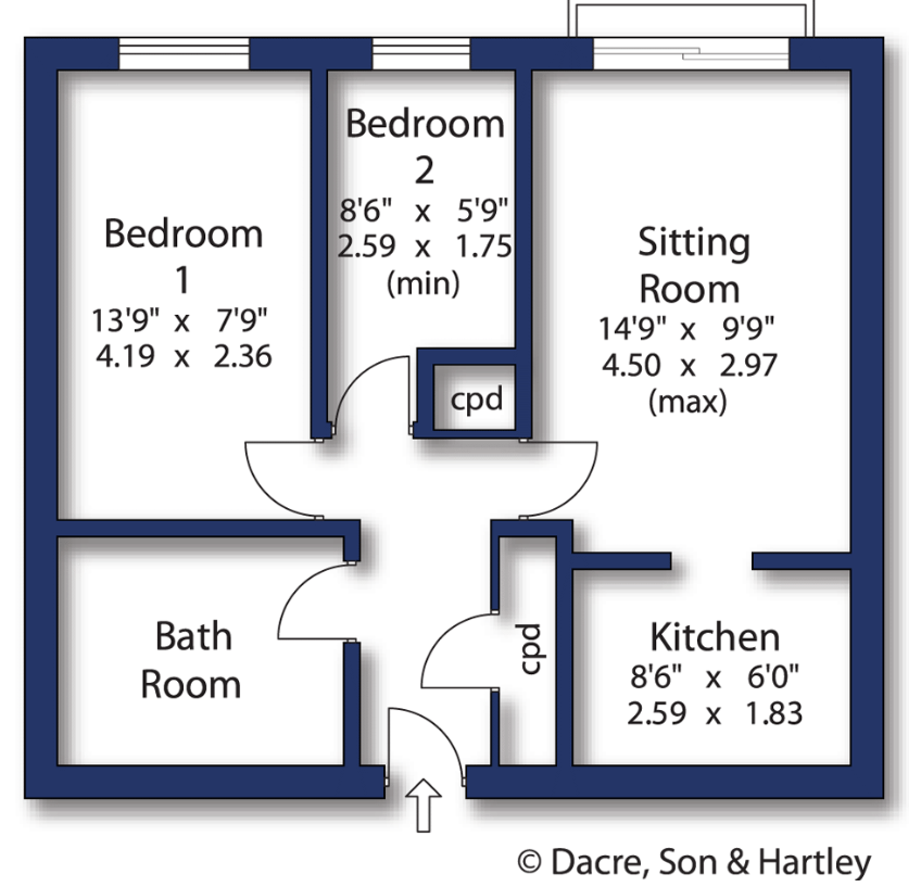 10, Hallfield Court, West Yorkshire floorplan