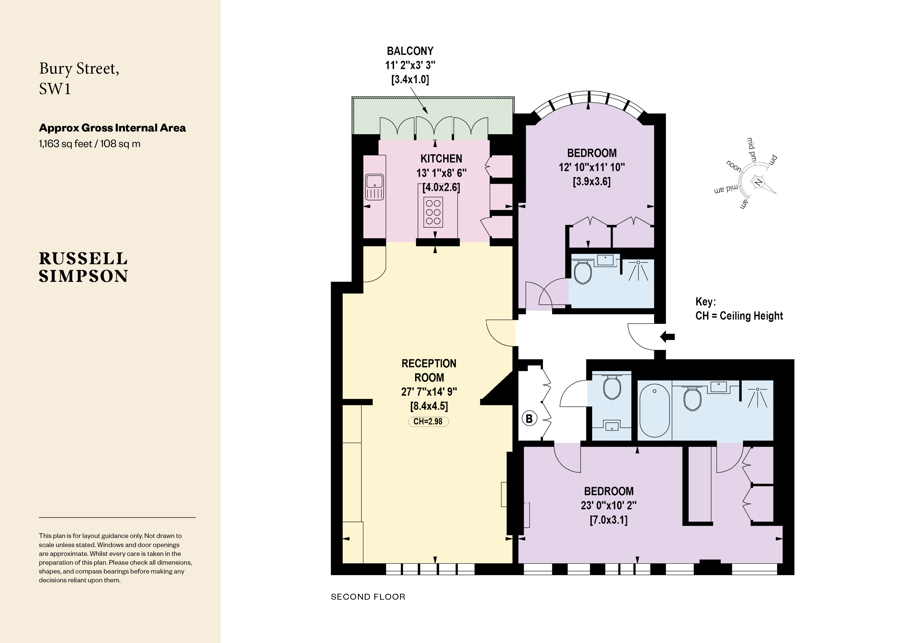 Bury Street, St James's floorplan