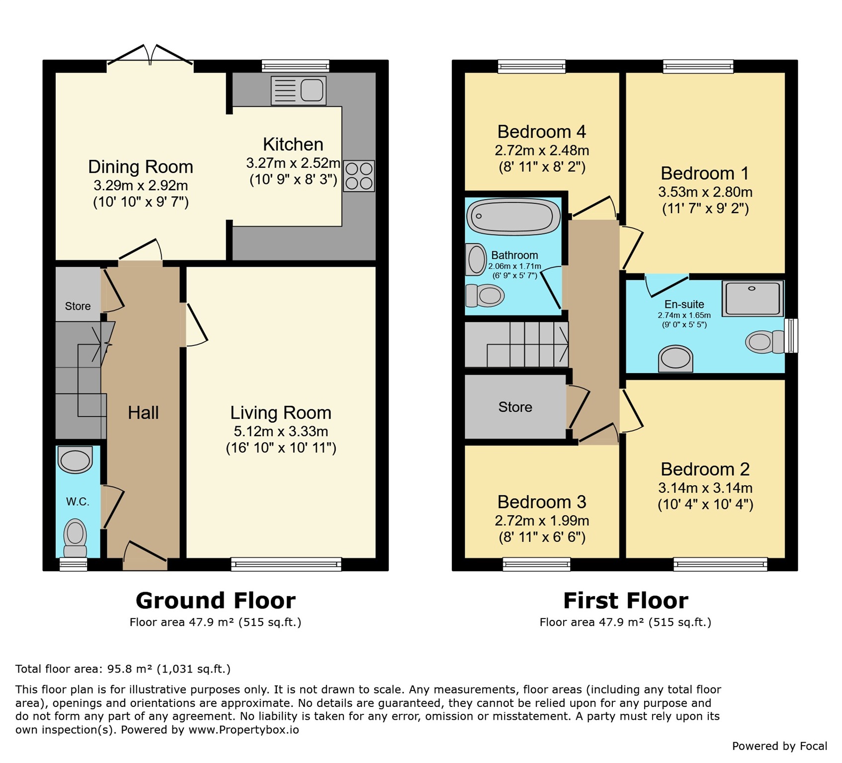 89, Old Spot Way, WINSFORD floorplan