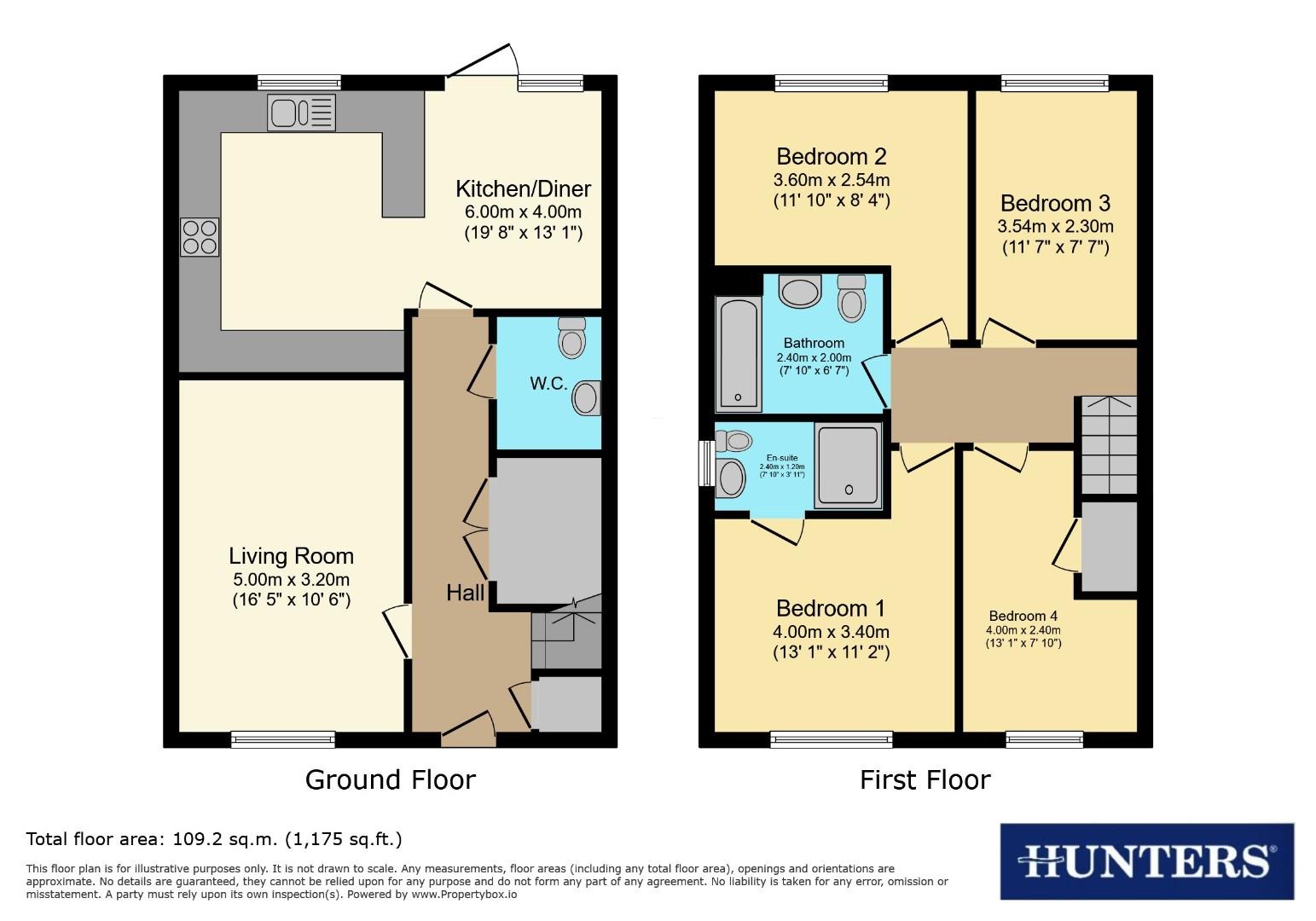 38, Falstaff Crescent, Sheffield floorplan