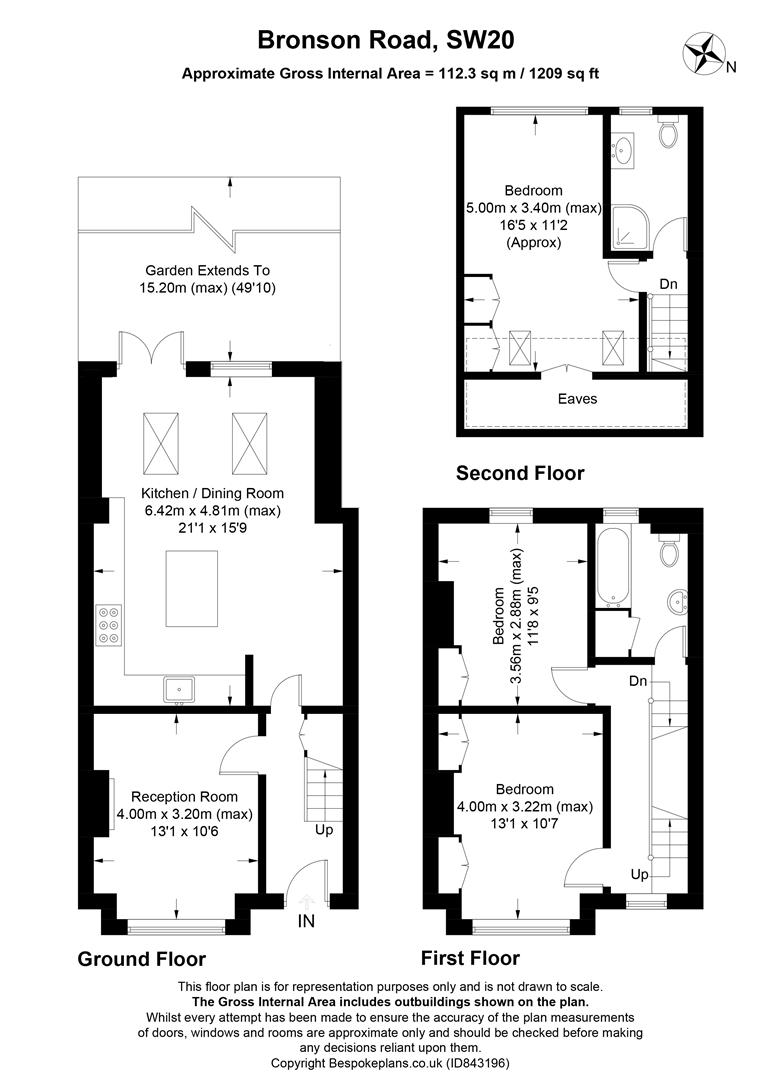 Bronson Road, London SW20, 3 bedroom terraced house for sale 61173202