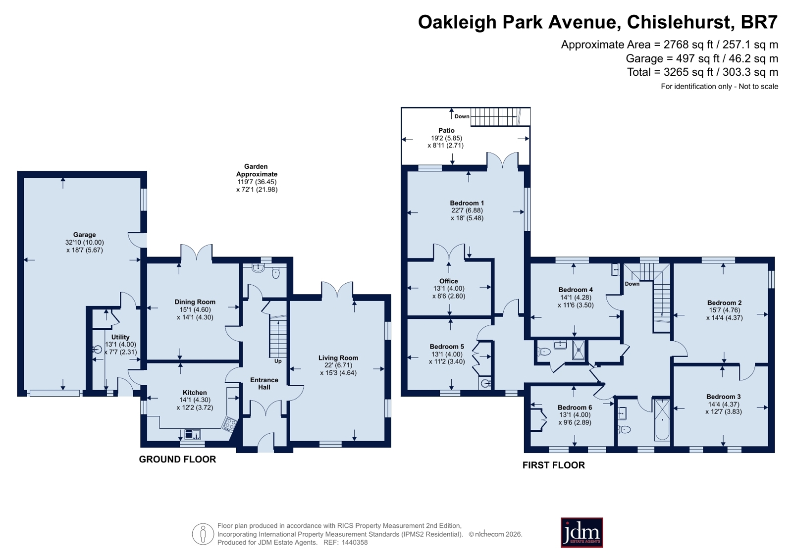 Lyon, 2, Oakleigh Park Avenue, Chislehurst floorplan