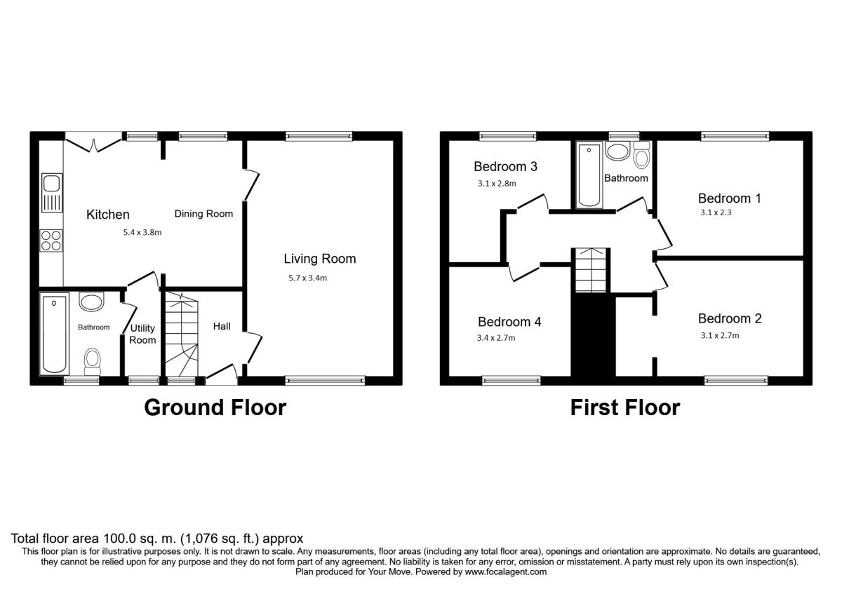 4 Bedrooms Semi-detached house for sale in Tenth Street, Newtongrange, Dalkeith EH22