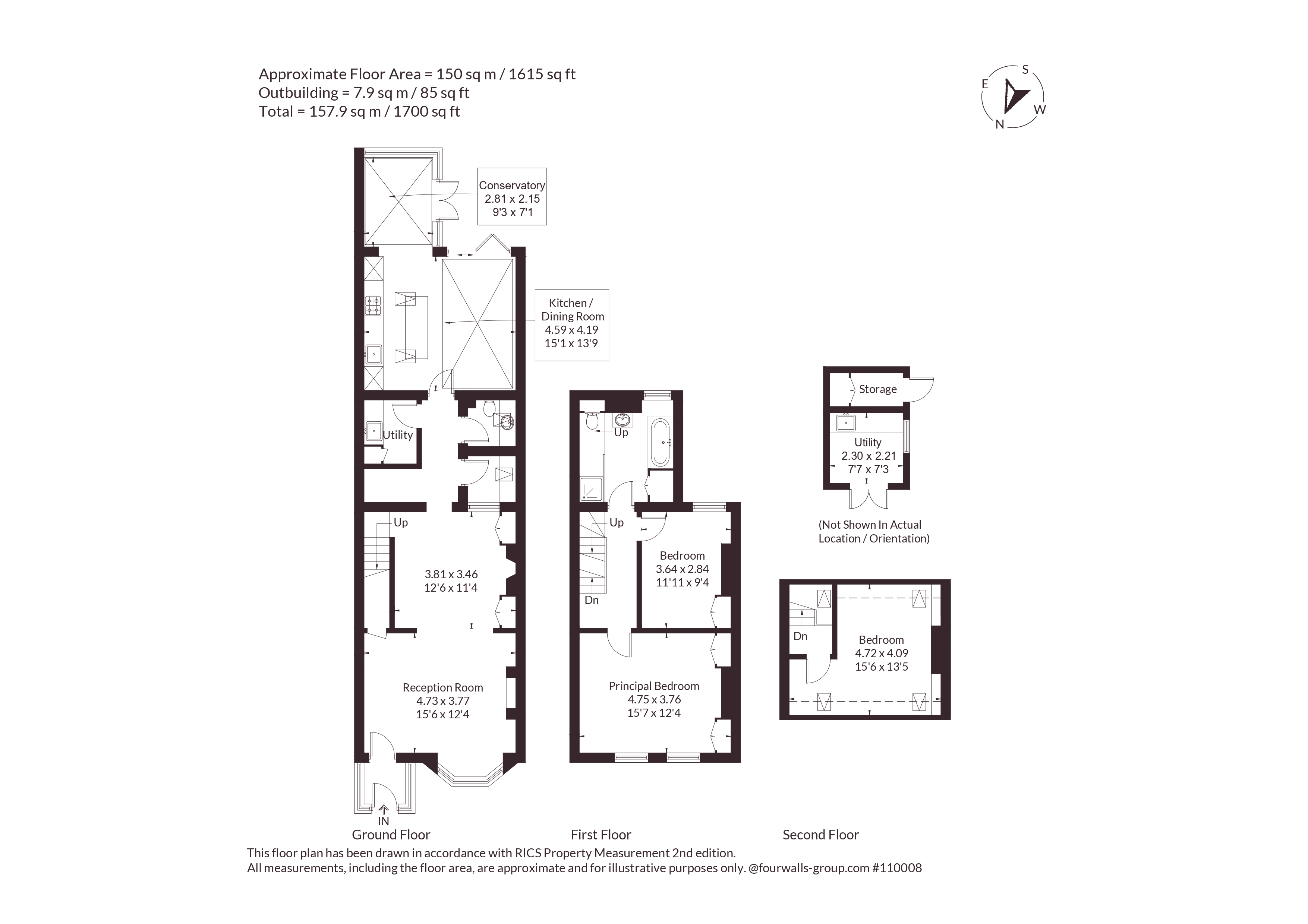 10, East Common, Hertfordshire floorplan