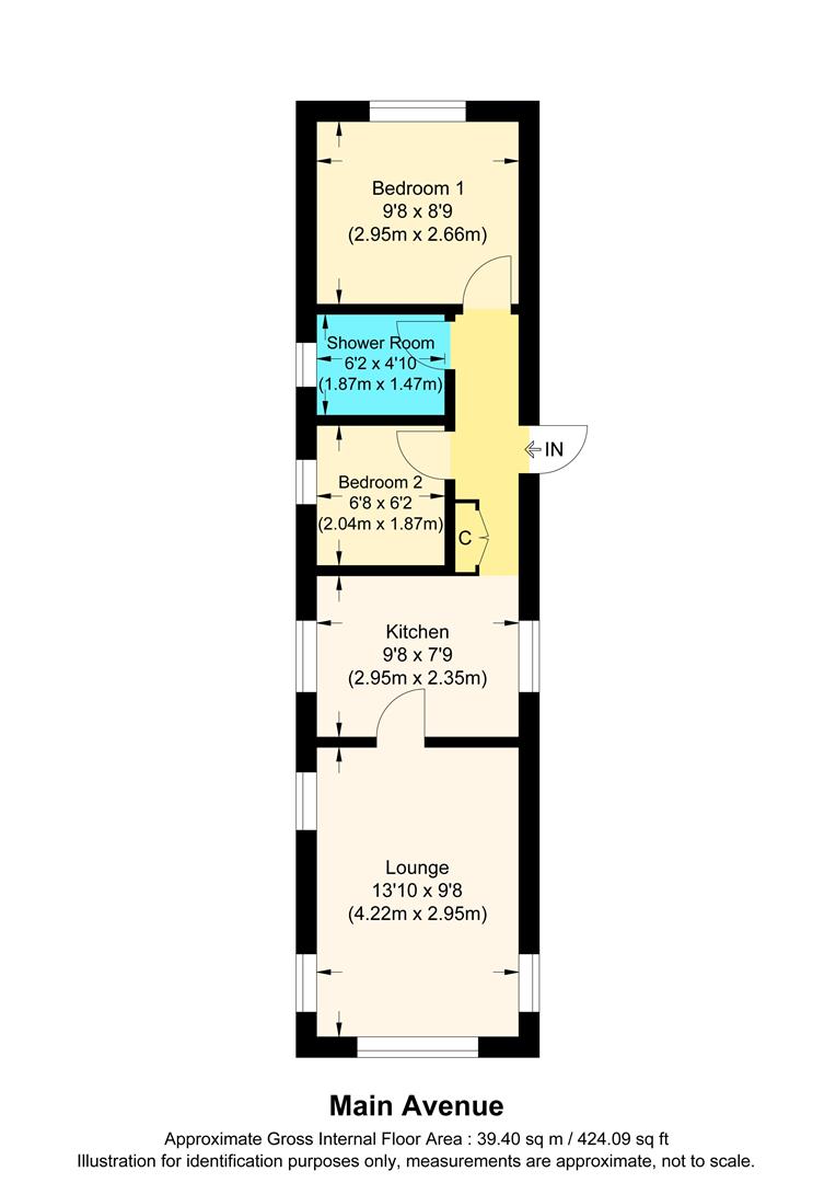 34, Main Avenue, Scunthorpe floorplan
