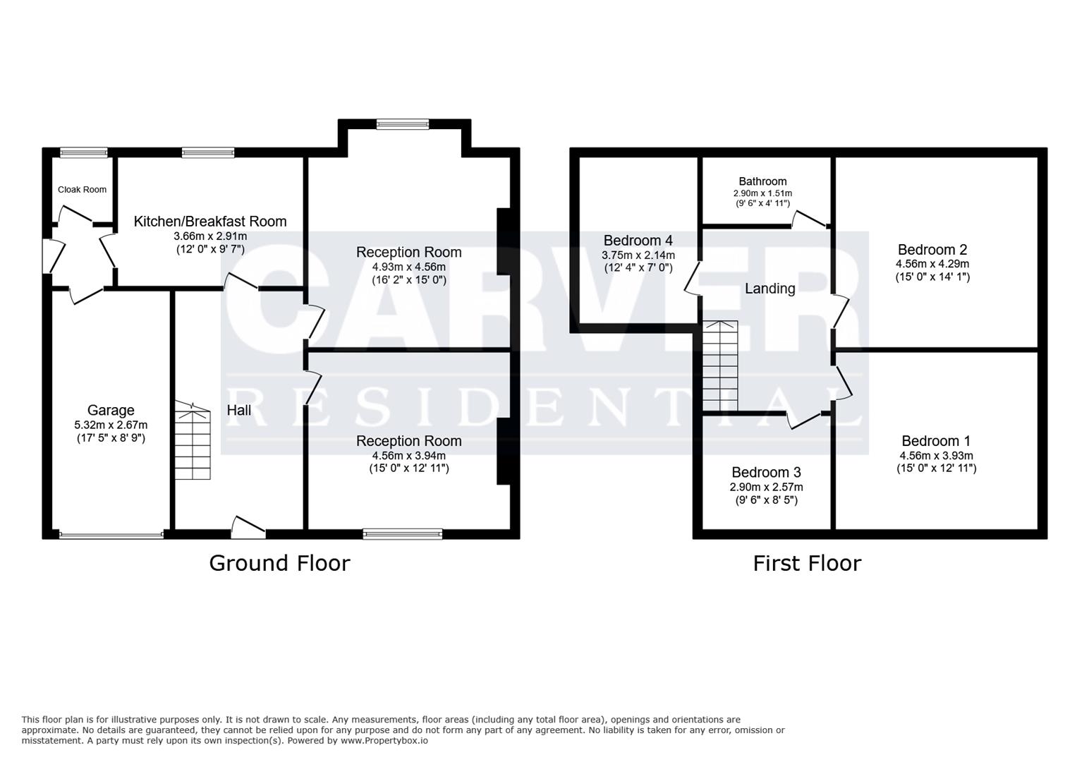 34, Thornbury Rise, Darlington floorplan