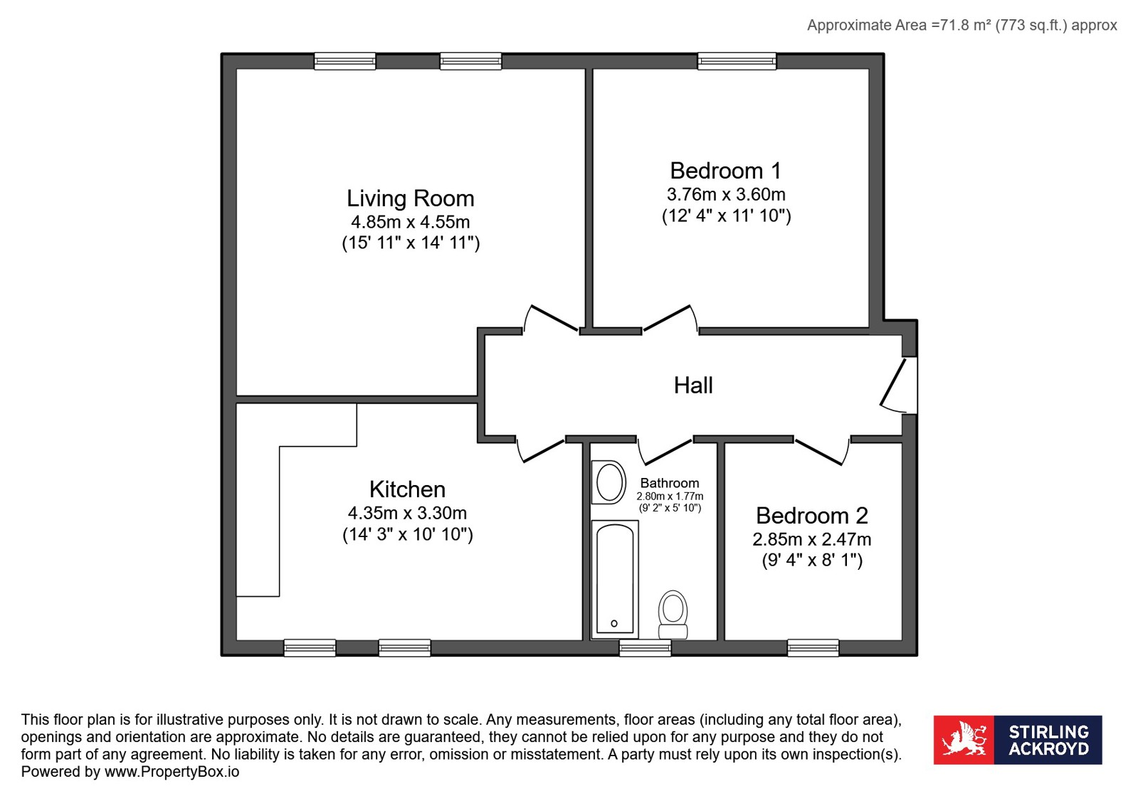 Leather Lane, London floorplan