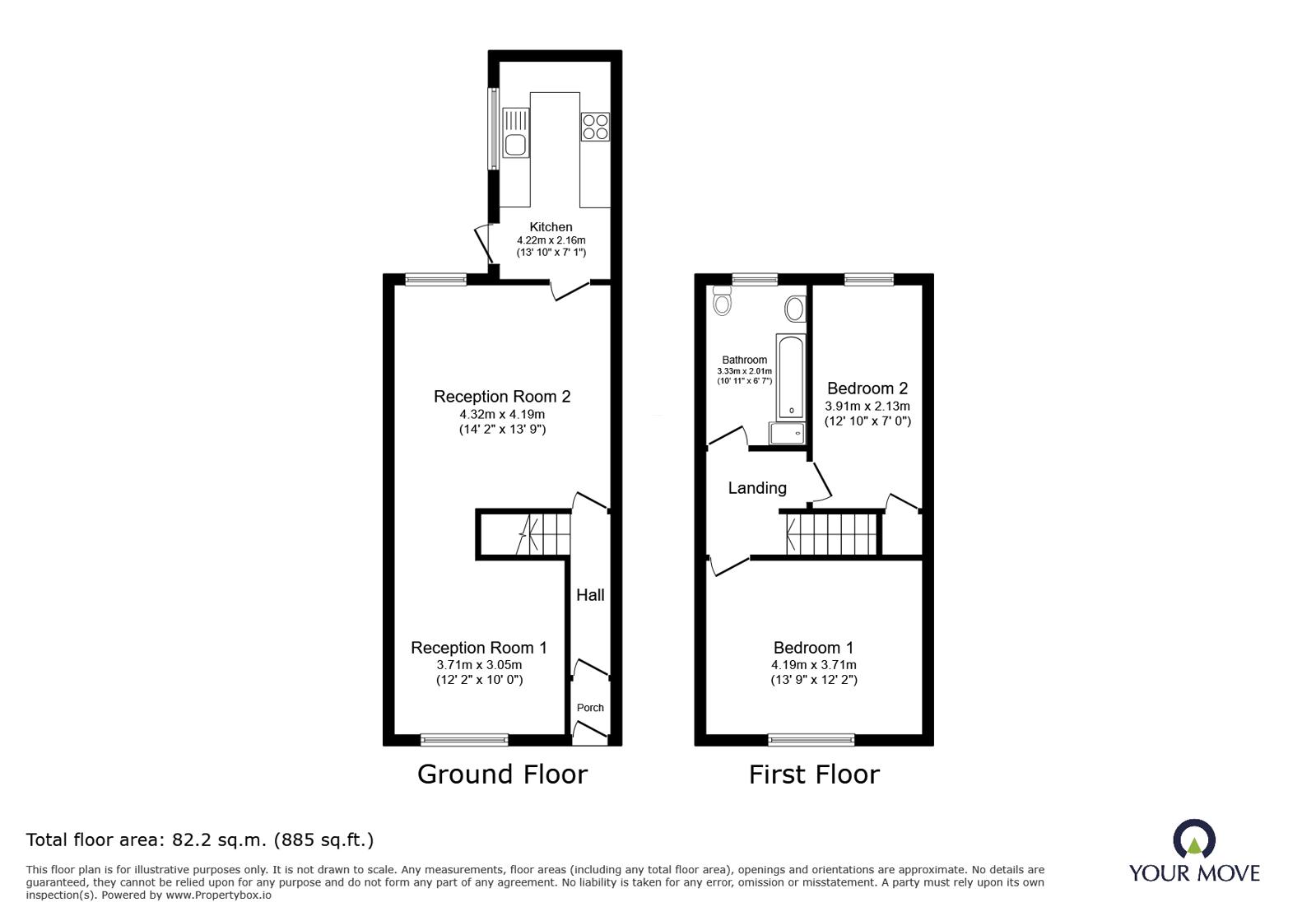 Edensor Terrace, Lancashire floorplan