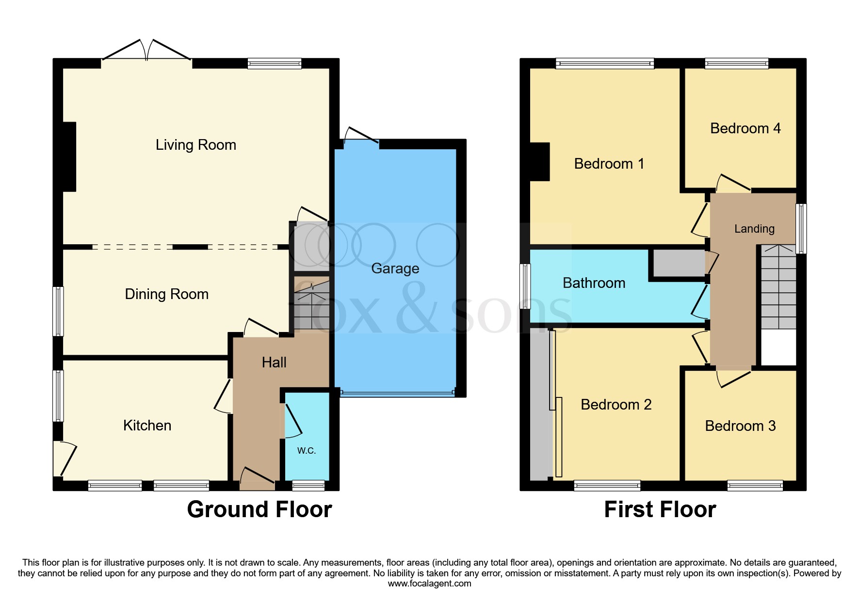 16, Spencer Drive, Tiverton floorplan