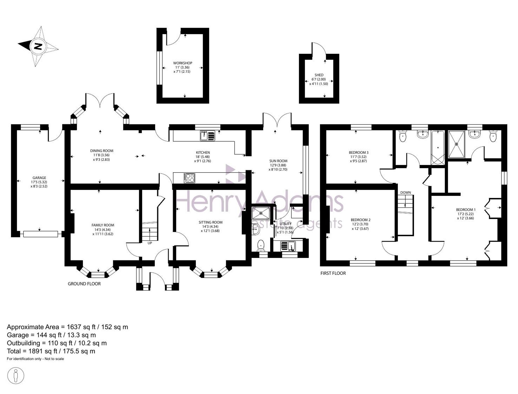 The Poplars Mill Lane, Chichester floorplan