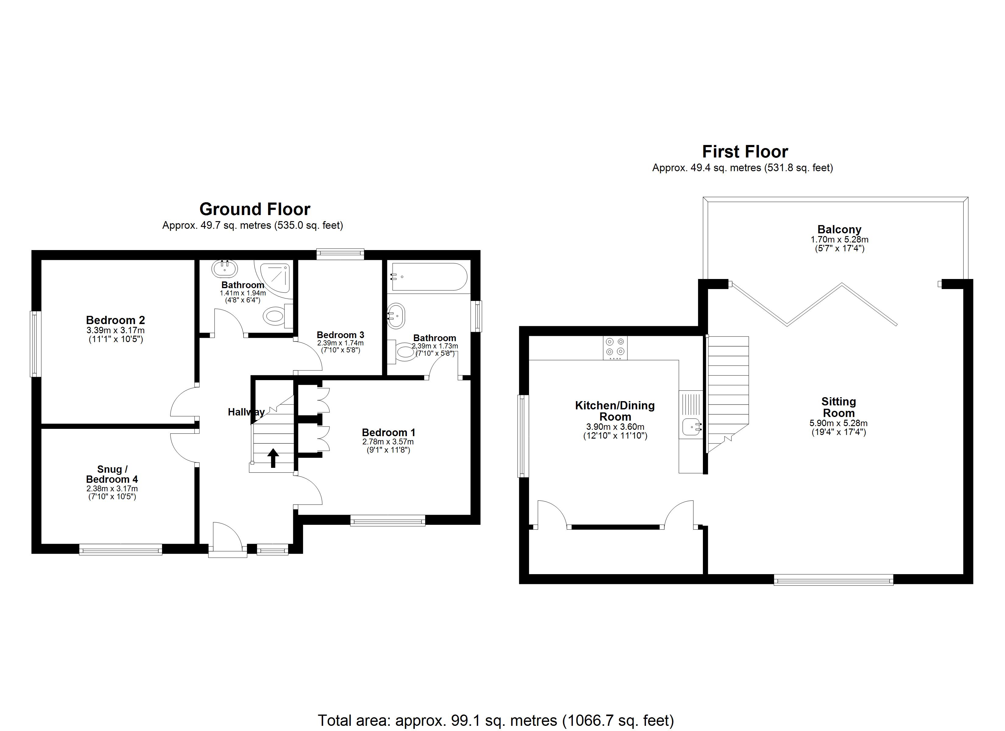 Alpine Lodge, Sandyhills, Rock, Wadebridge, Rock floorplan