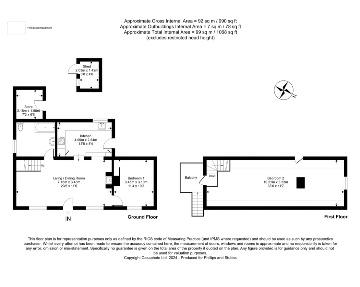 Seaview Cottage, Dungeness Road, Romney Marsh floorplan