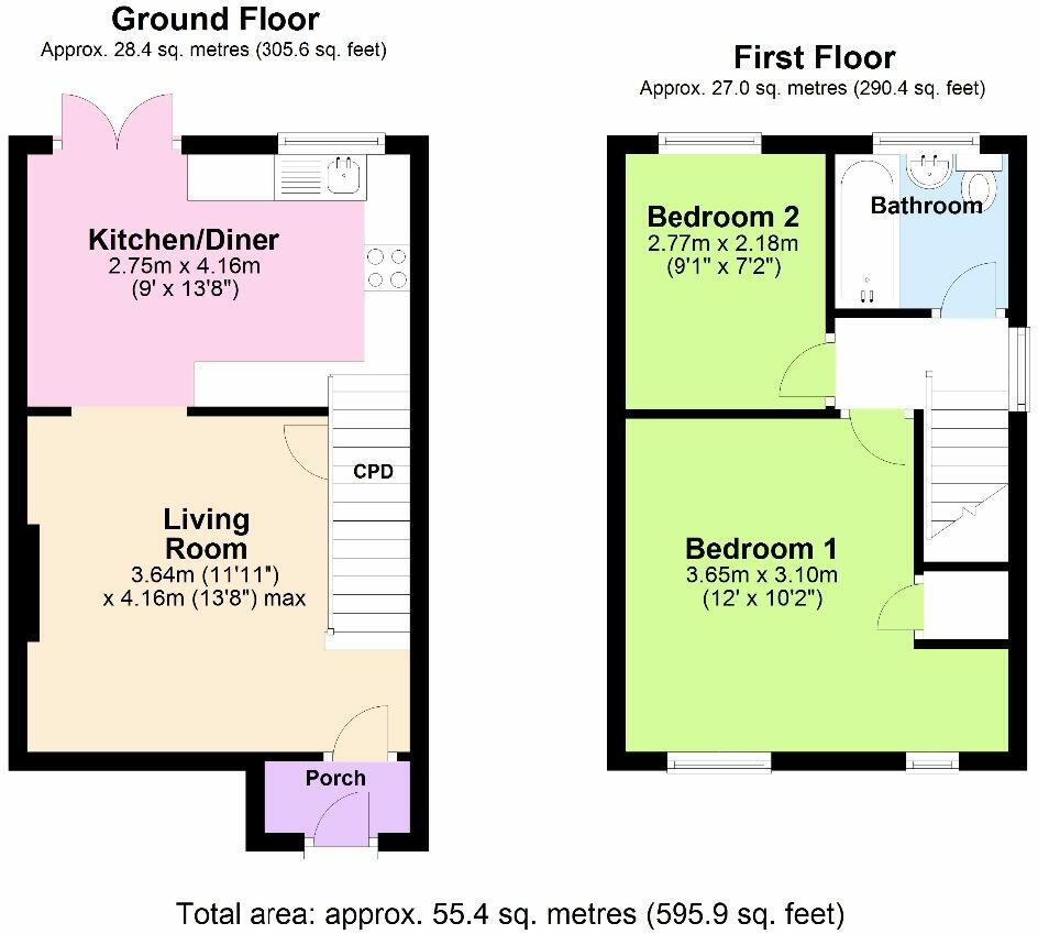 18, Anfield Road, Bolton floorplan