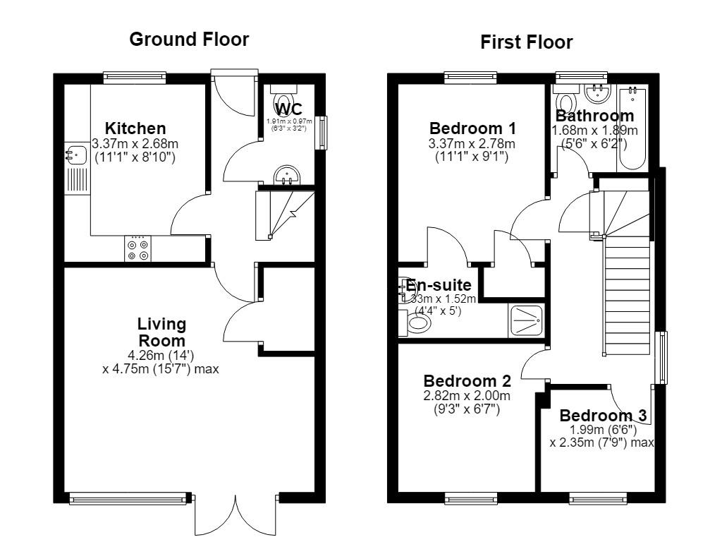 30, Quins Croft, Leyland floorplan