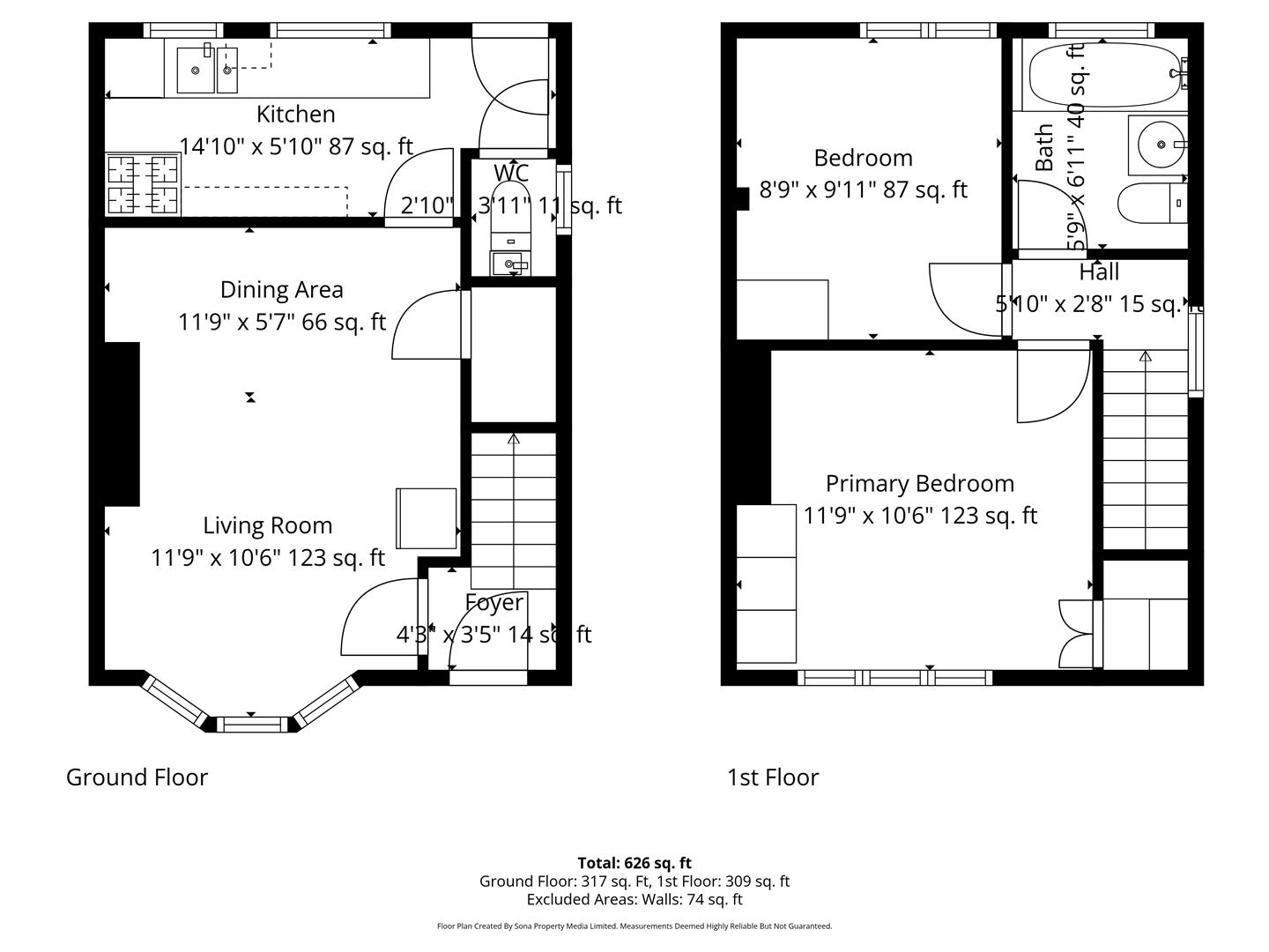 11, Marton Road, Liverpool floorplan