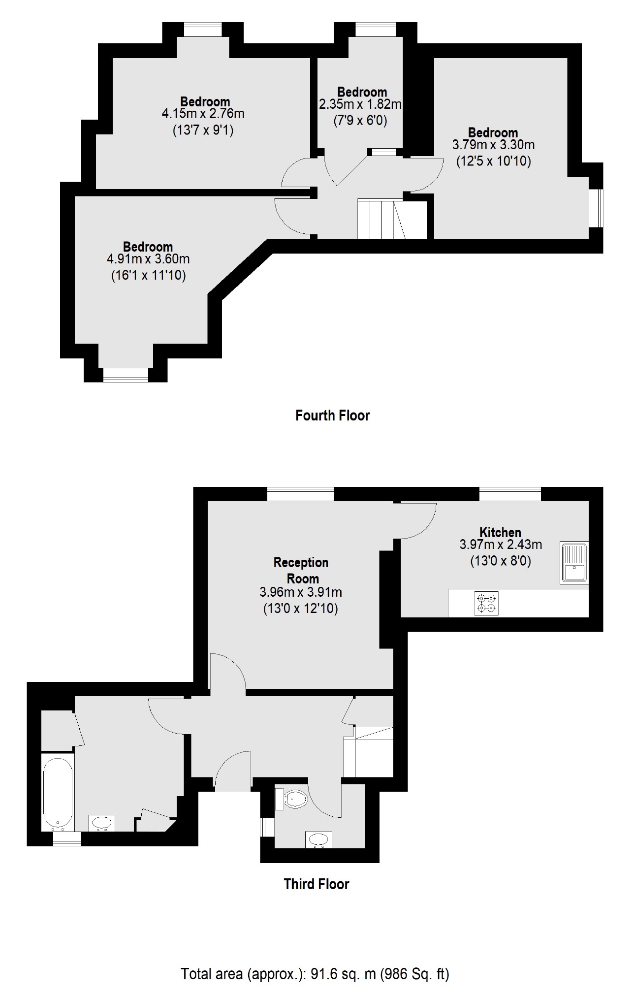 Pritchards Road, London E2, 3 bedroom flat for sale 64534815