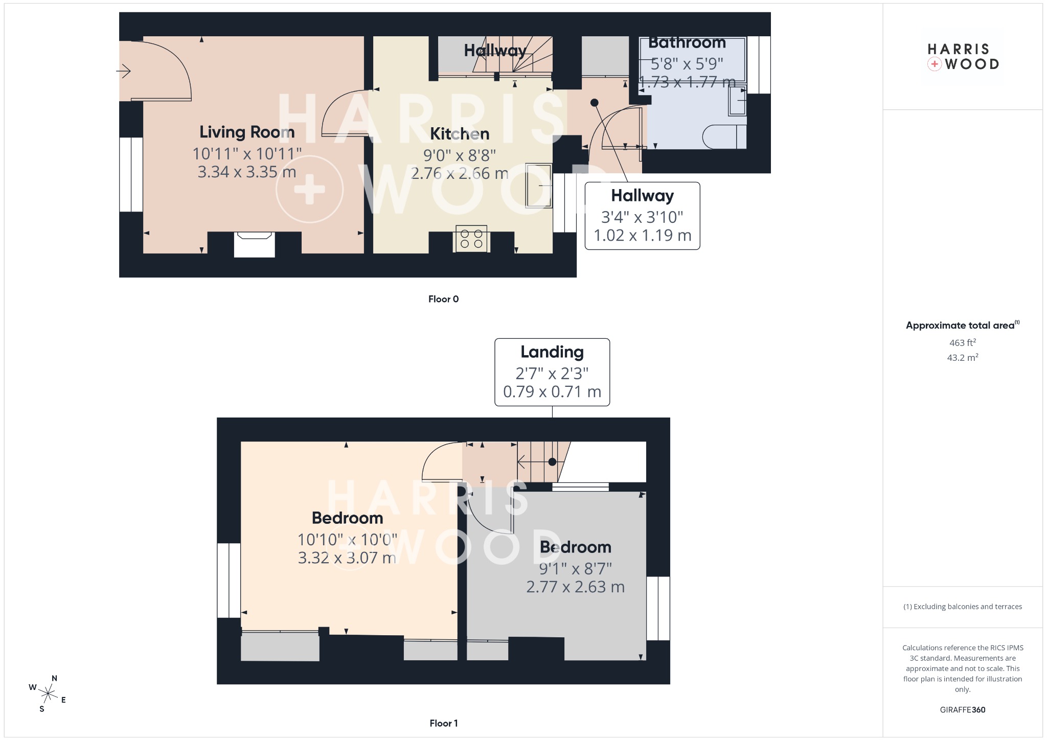 3 West Street, Rowhedge, Essex floorplan