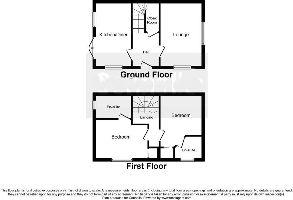 7, Roman Gardens, Peterborough floorplan