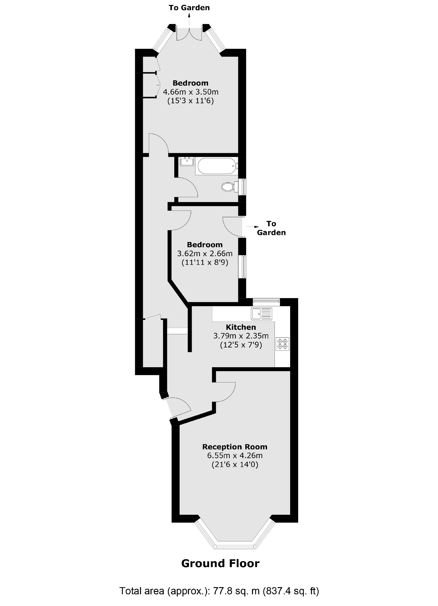 Pepys Road, London floorplan