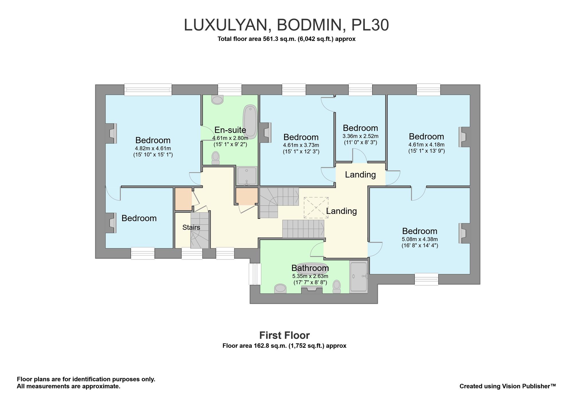 Kings Acre, Bodmin floorplan
