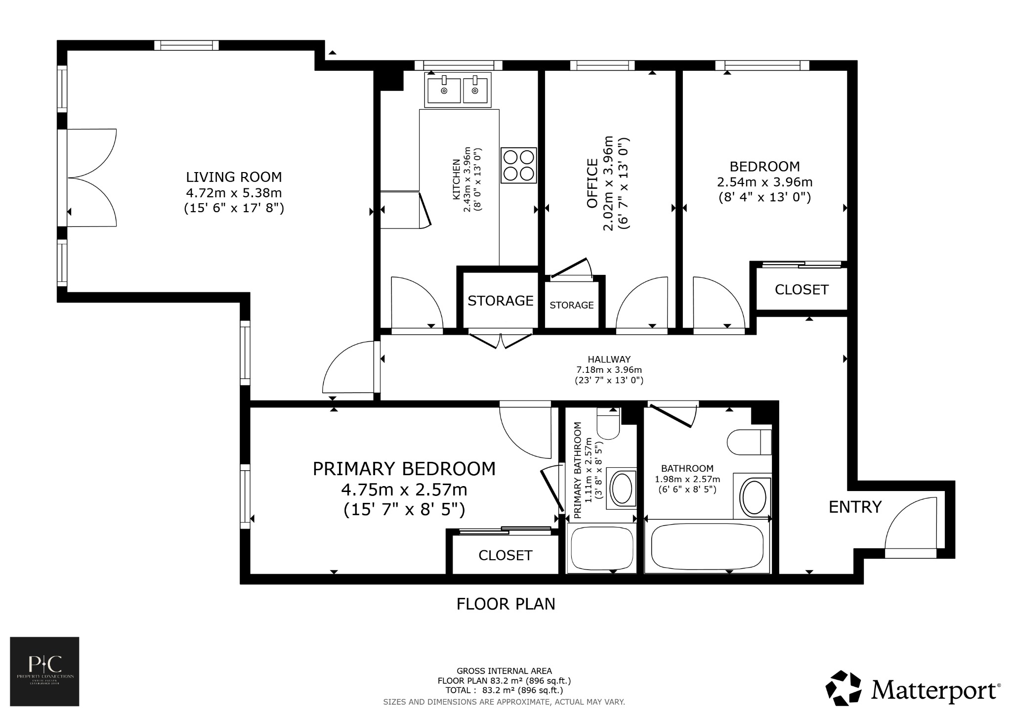 92 Jardine Place, Bathgate, West Lothian floorplan
