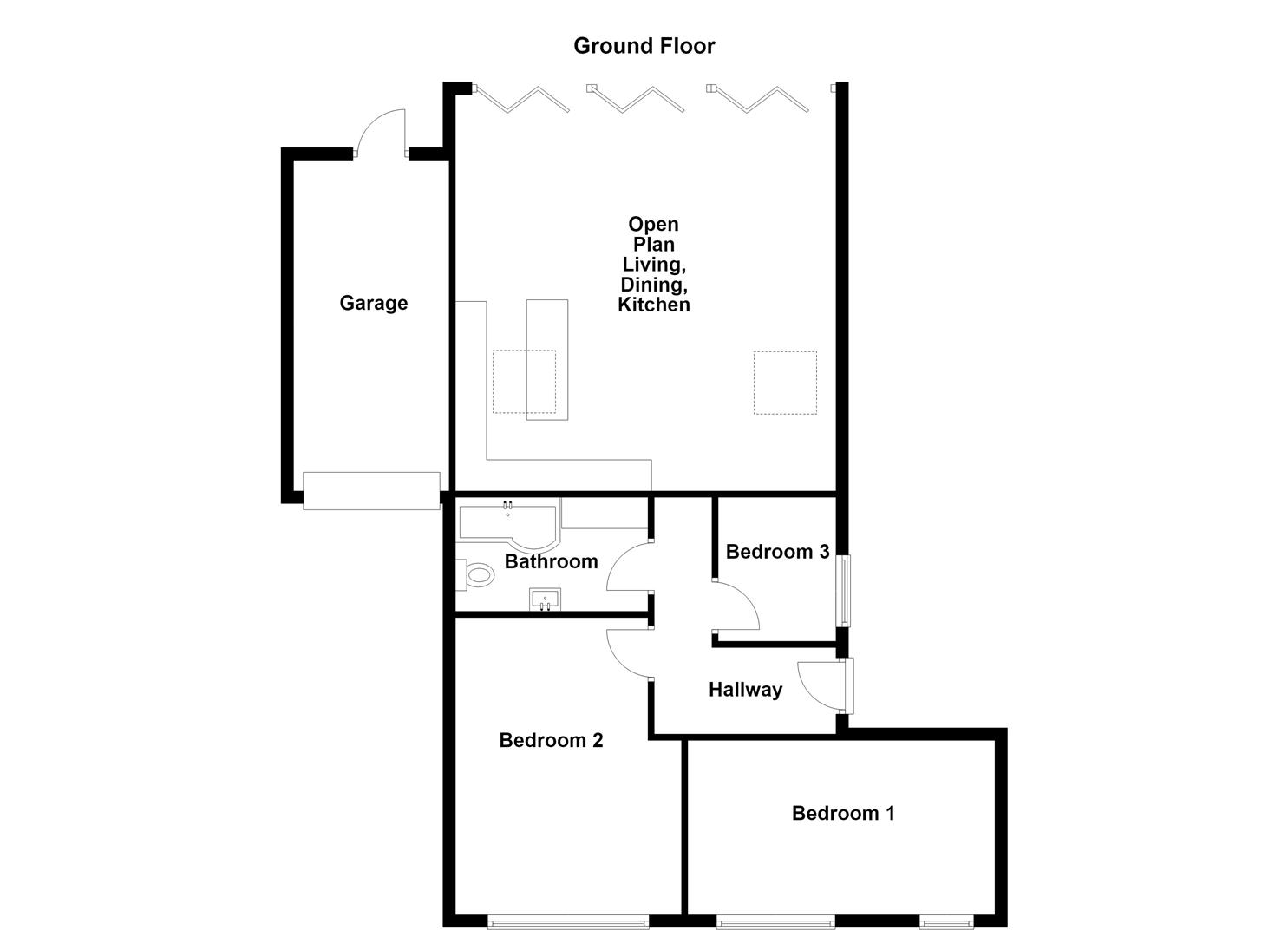 16, High View Road, Endon floorplan