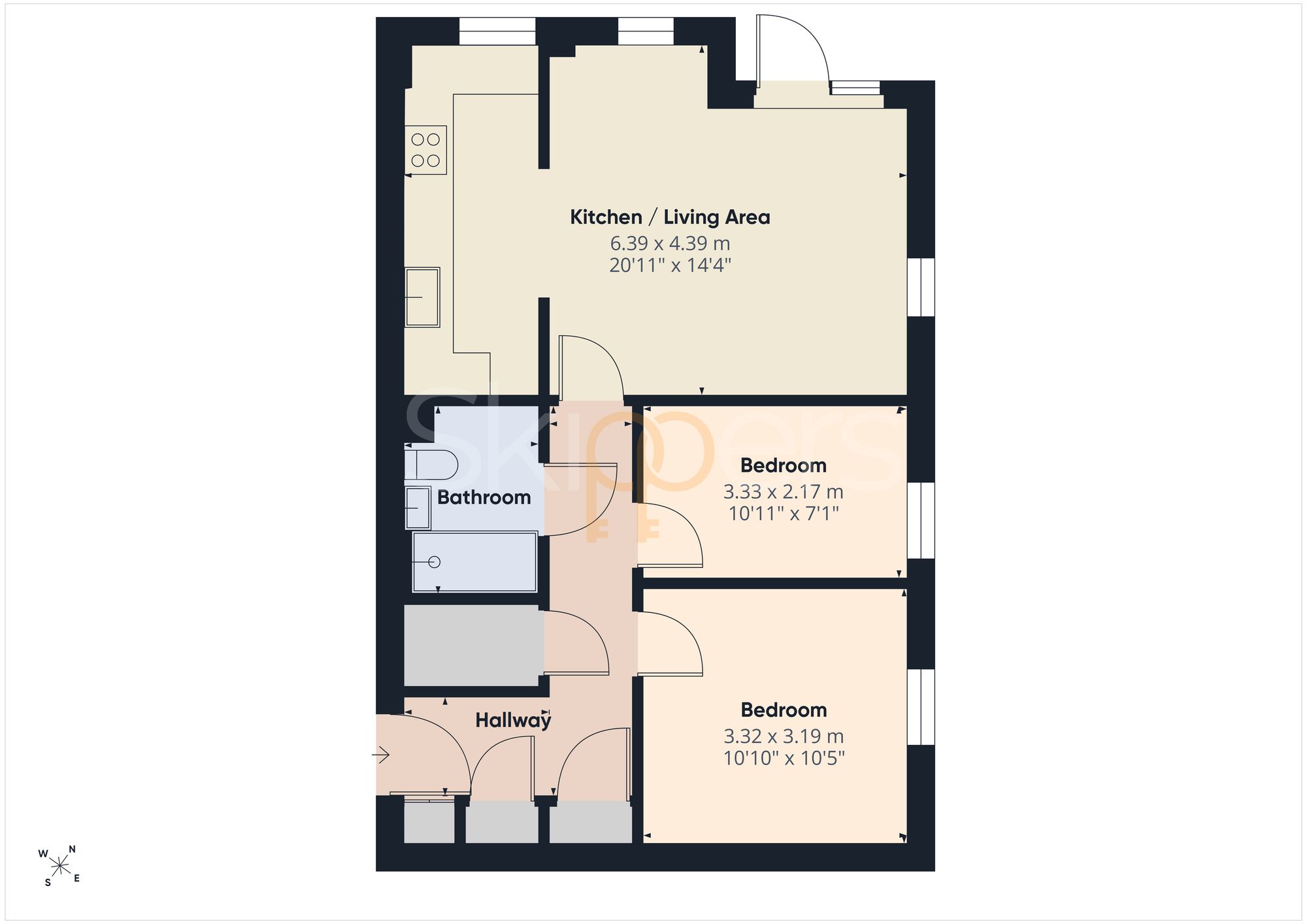 19 Frinsted Gardens, Ashford floorplan