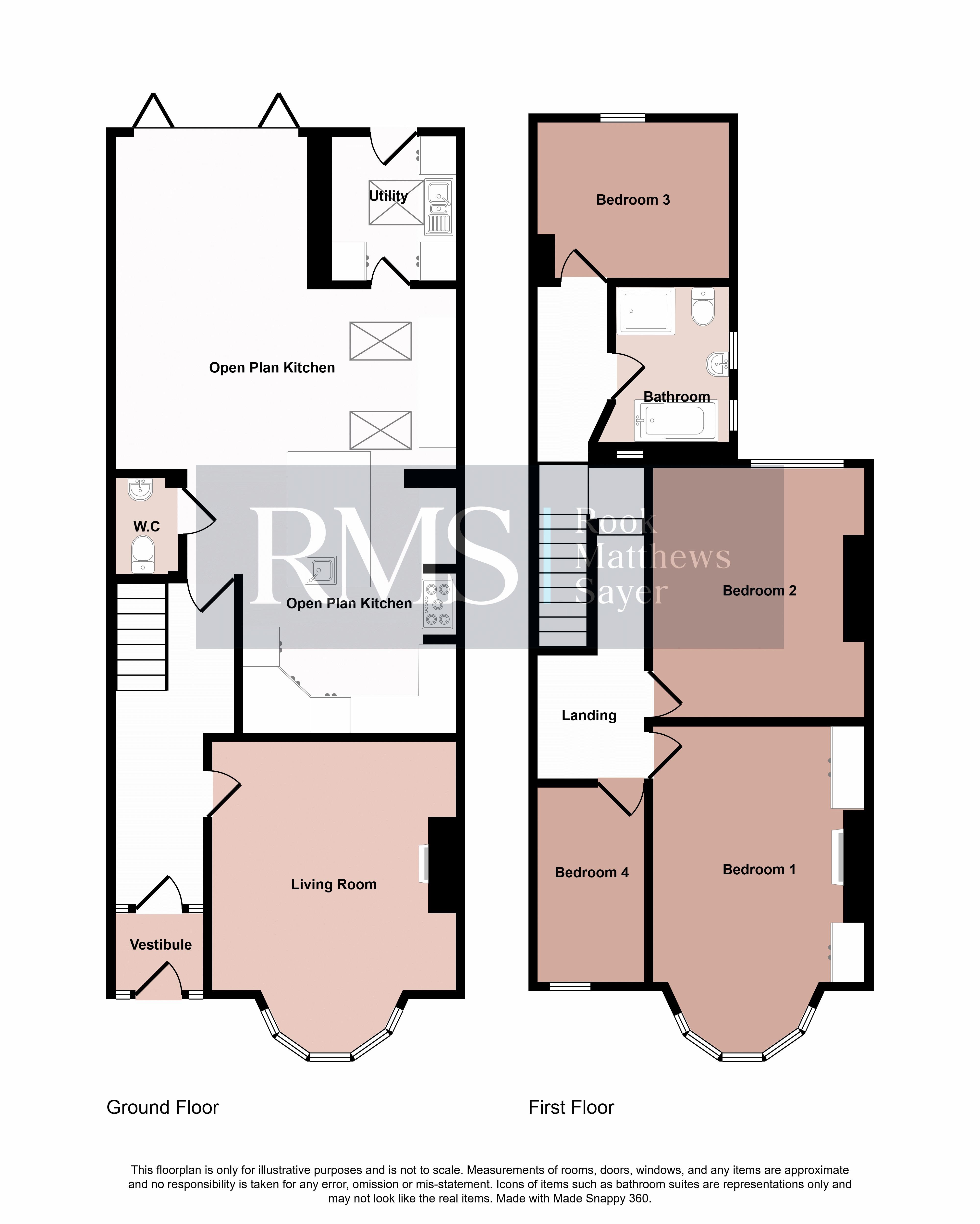 55, Eastbourne Gardens, Whitley Bay floorplan