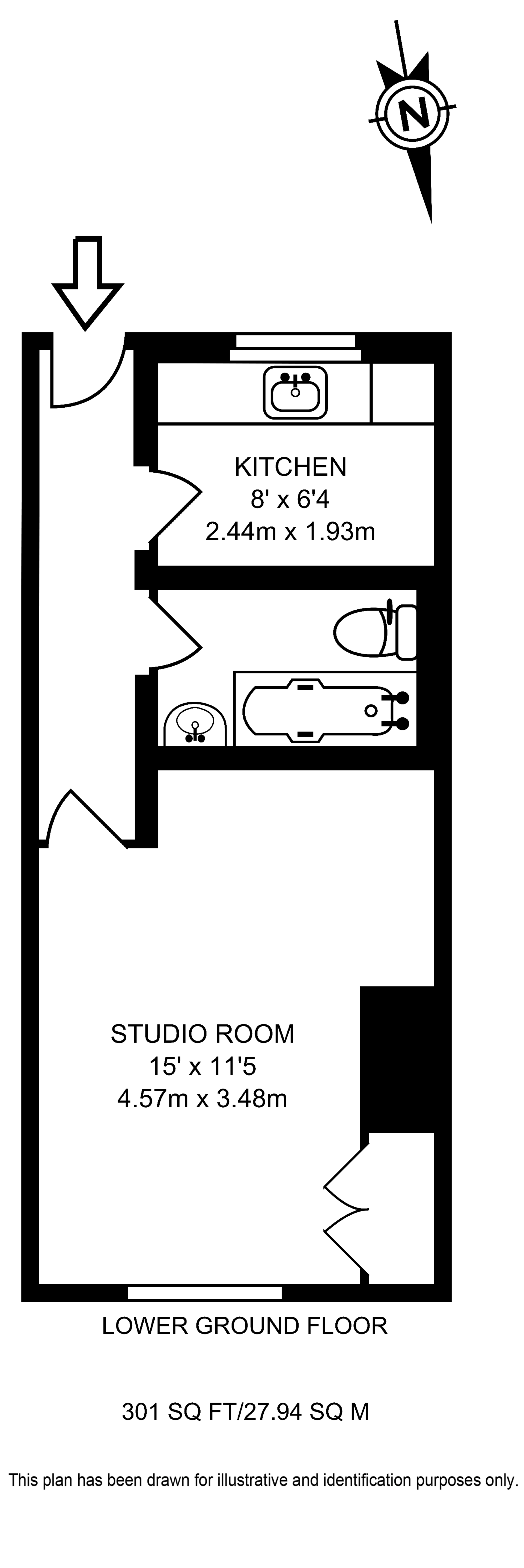 Ebury Bridge Road, Pimlico floorplan