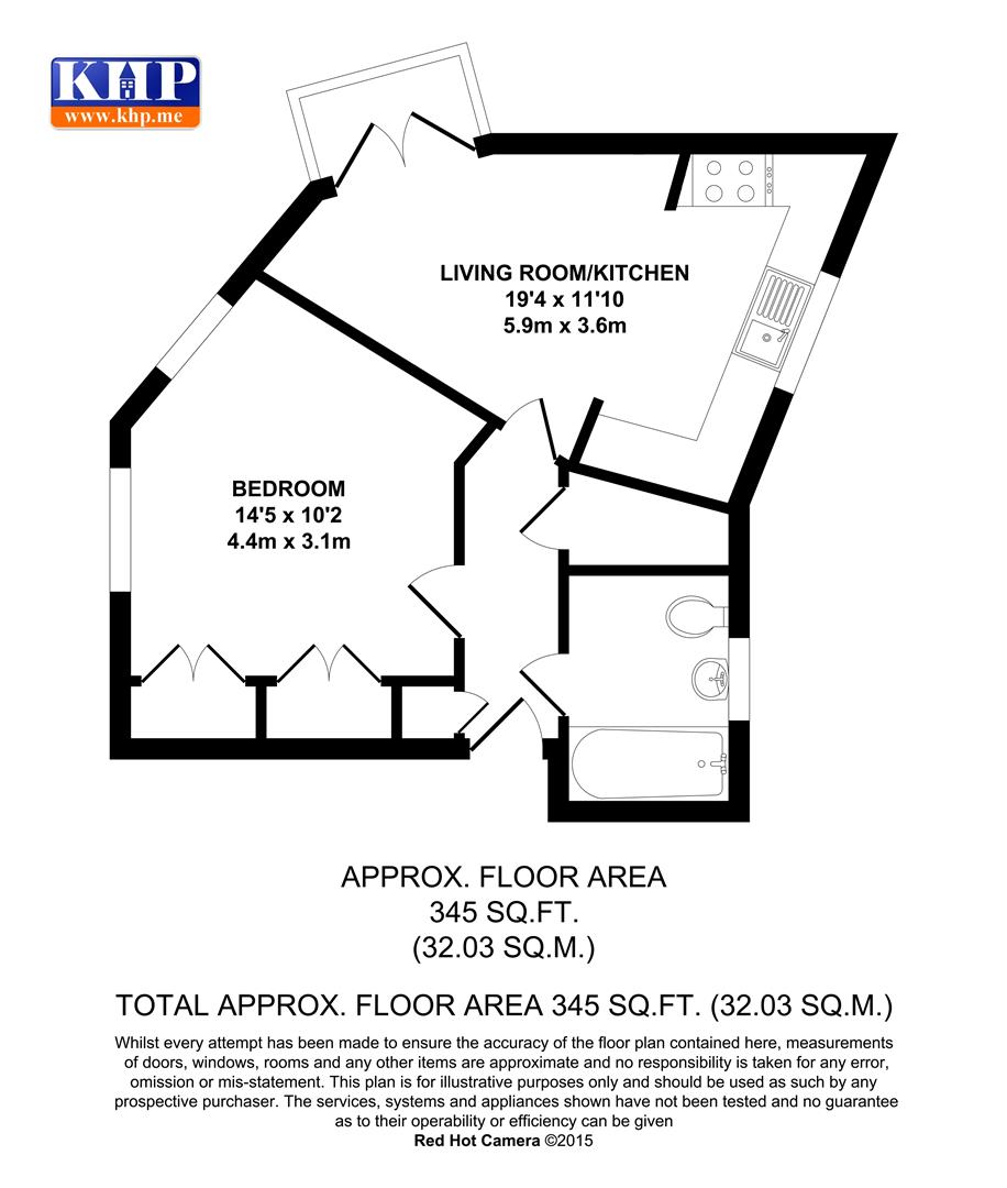 24, Fortune Way, Kings Hill floorplan