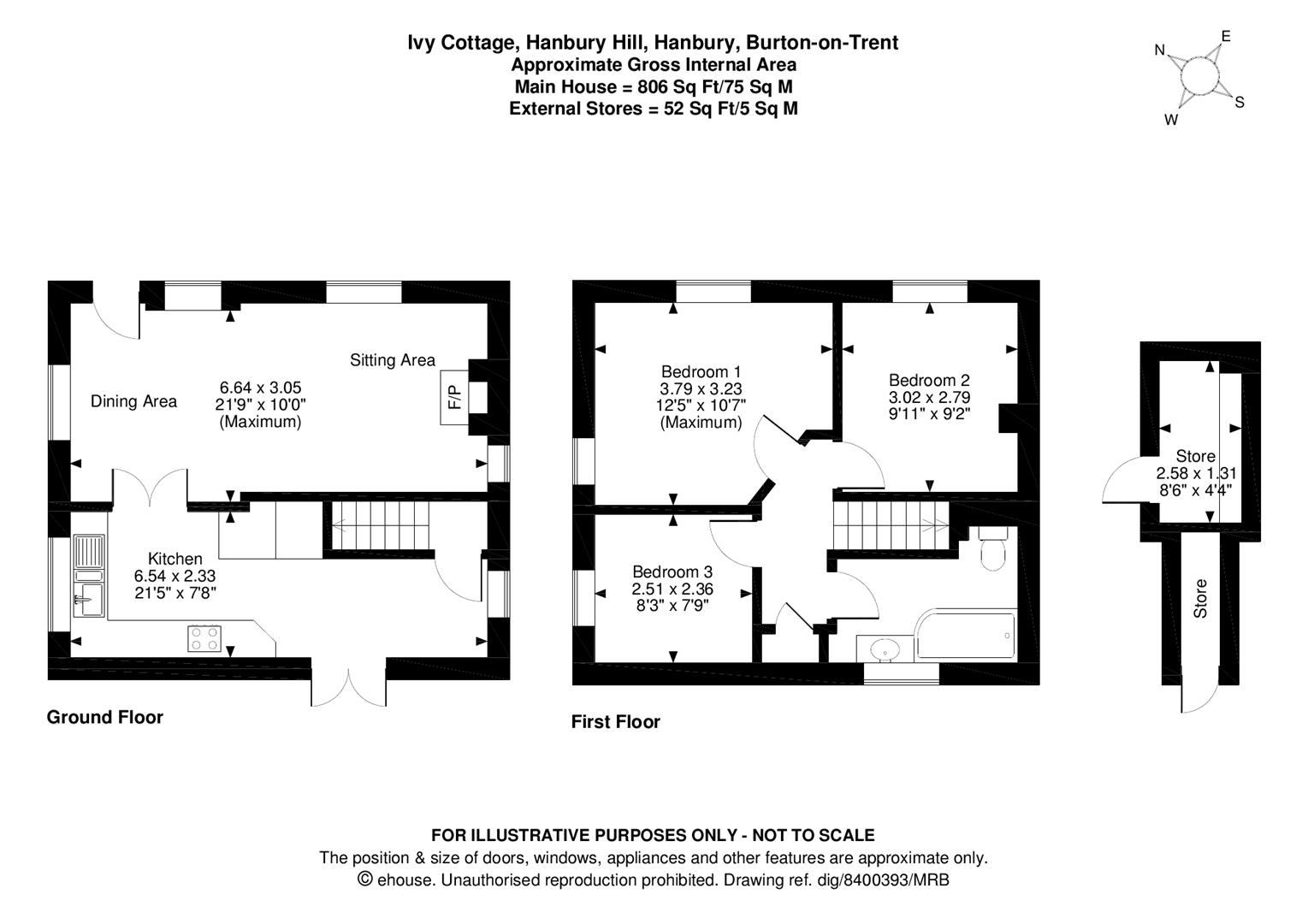 Hanbury Hill Hanbury Burton On Trent Derbyshire De13 3 Bedroom