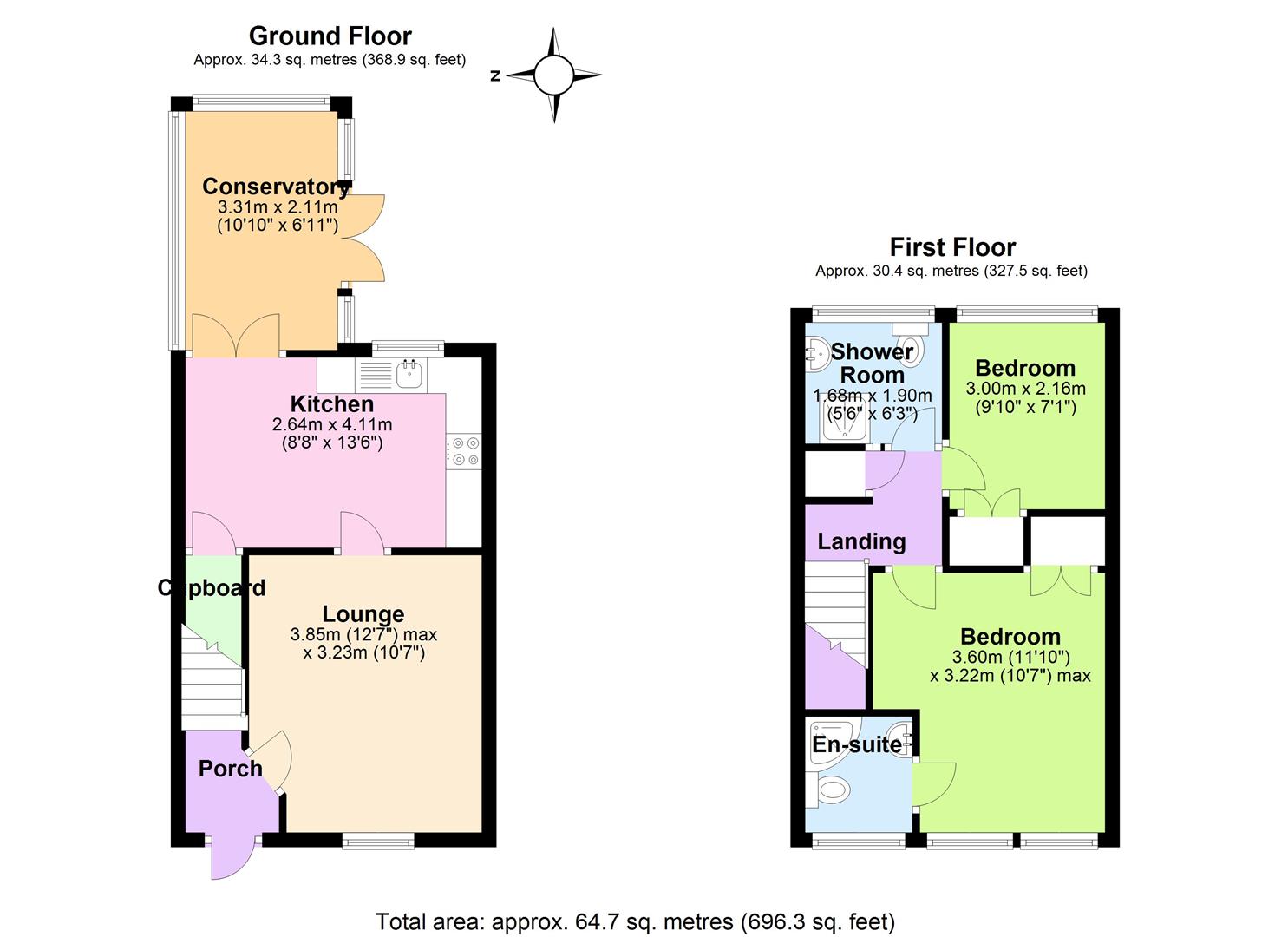 Ullswater Close, Gamston, Nottingham NG2, 2 bedroom semidetached house