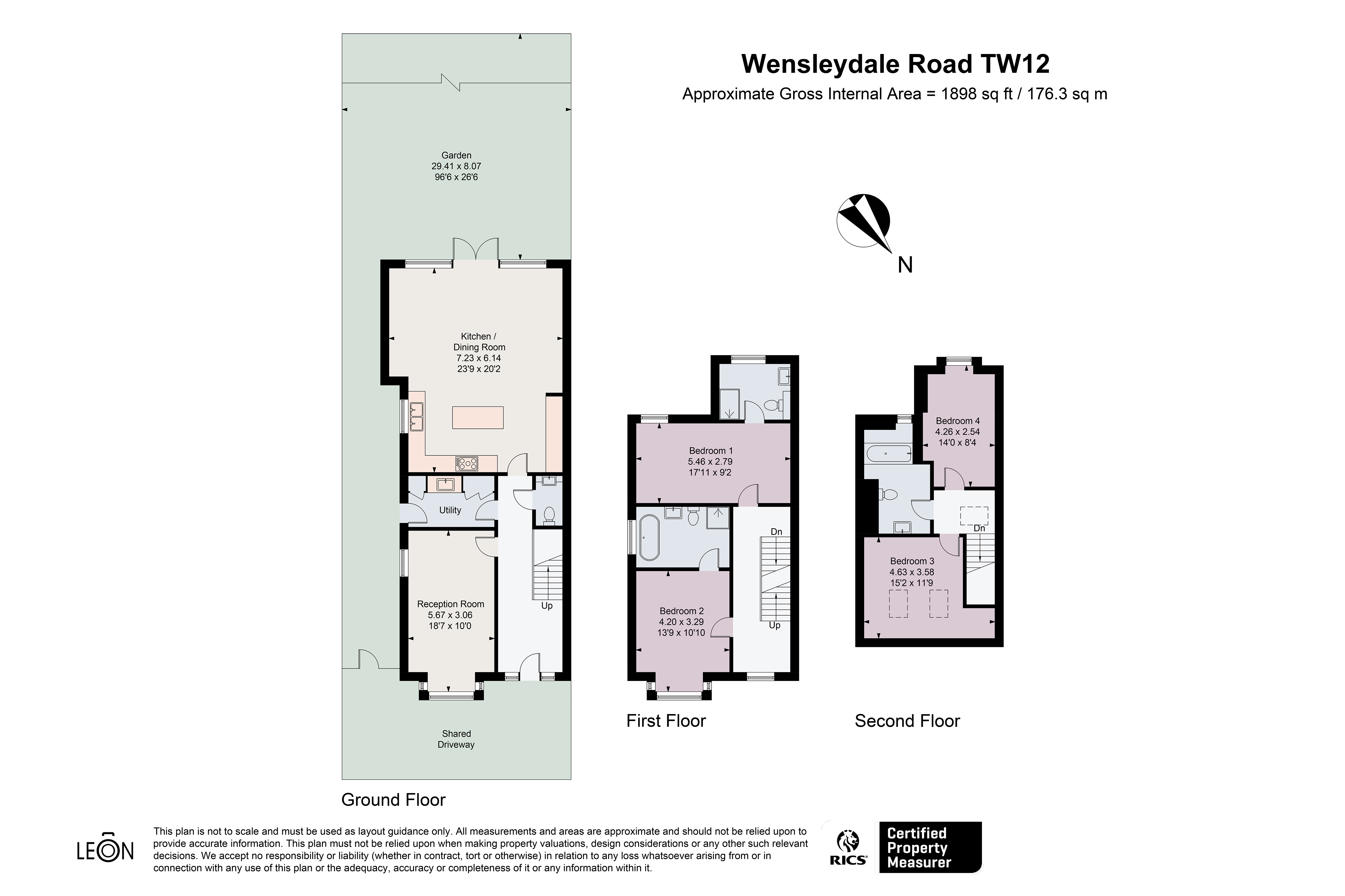 Wensleydale Road, Hampton floorplan