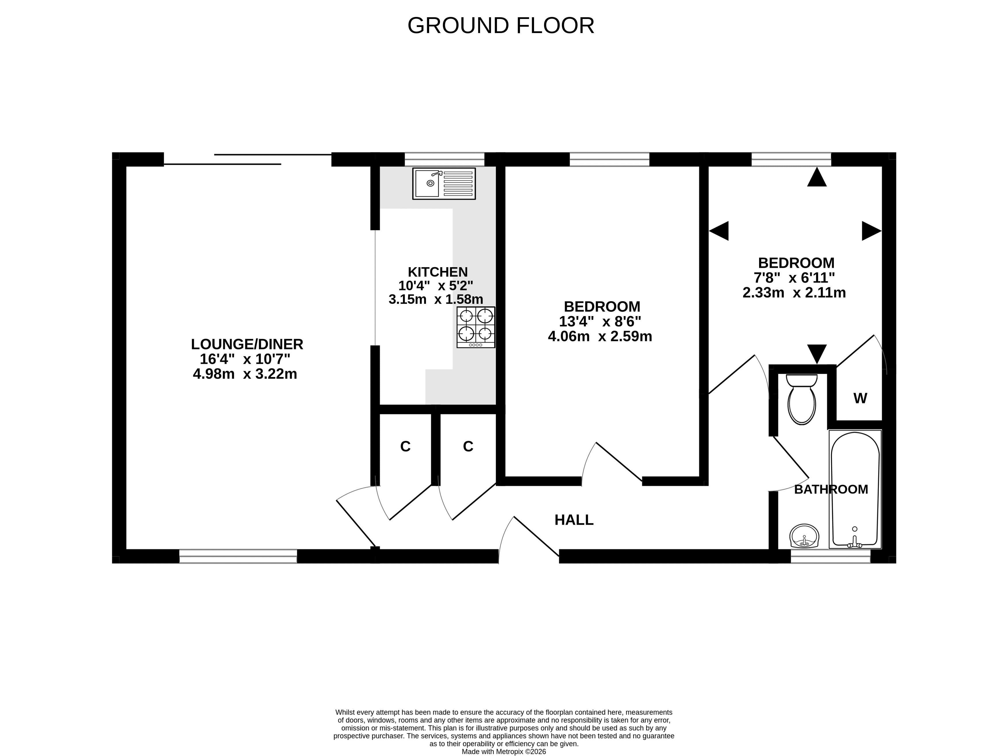 38, Ingram Court, Norwich floorplan