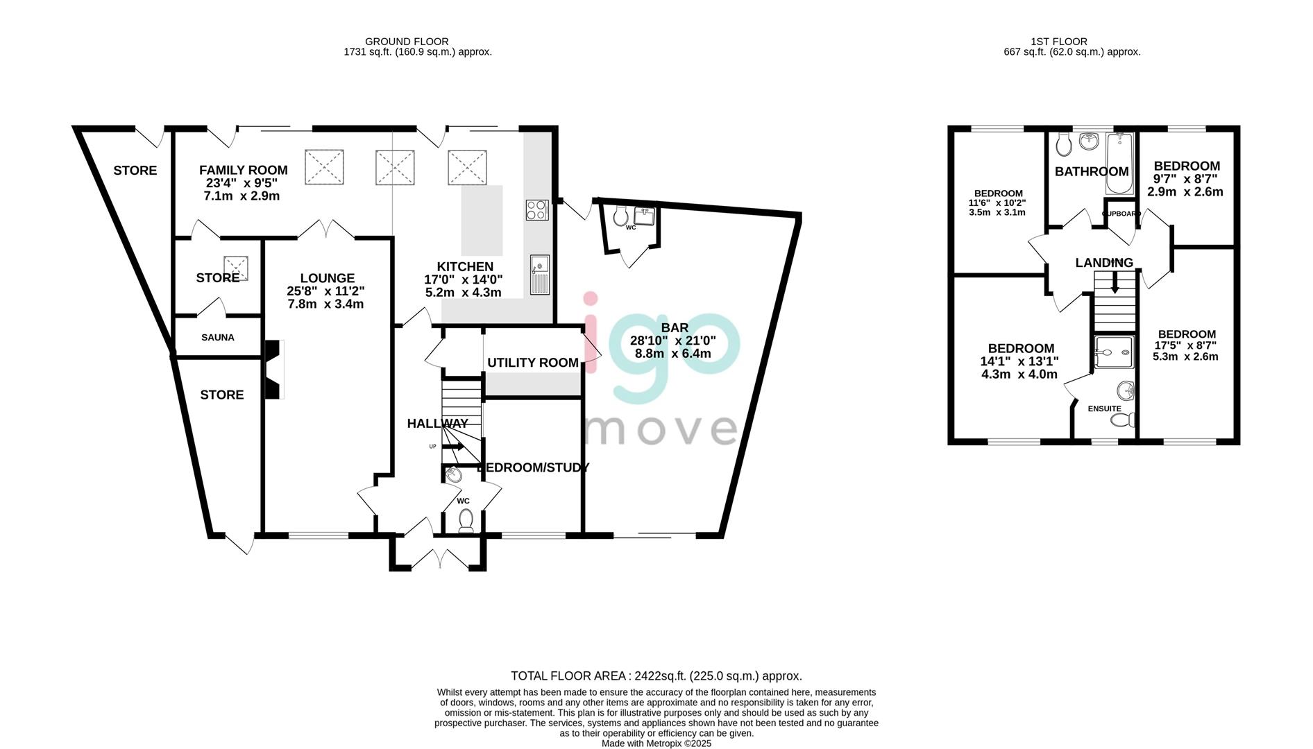 37, Meadowgate Drive, Hartlepool floorplan