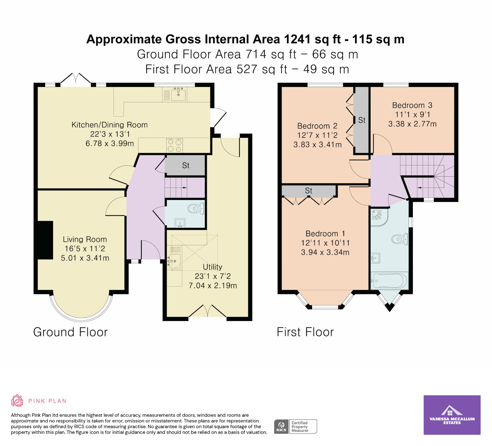80A Mount Grace Road, Potters Bar floorplan