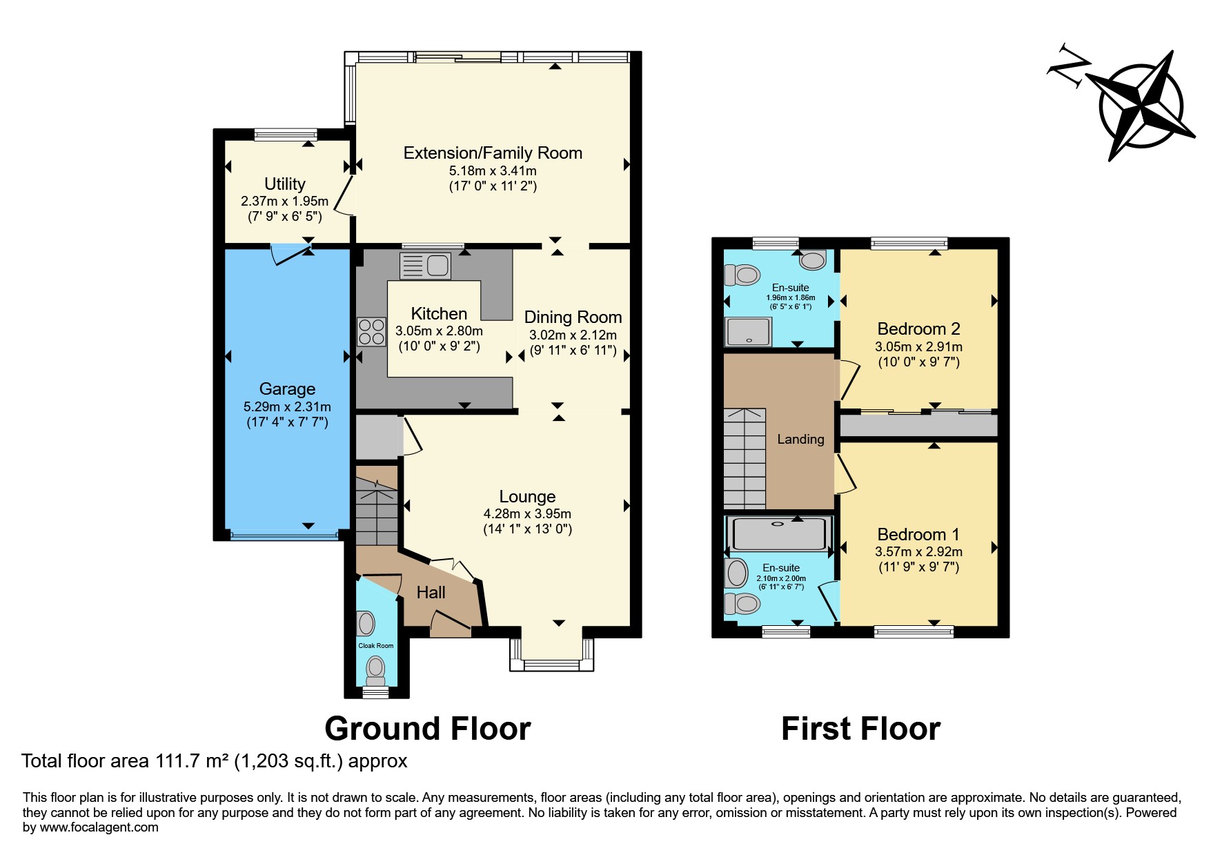 11, Whinchat Close, Fareham floorplan