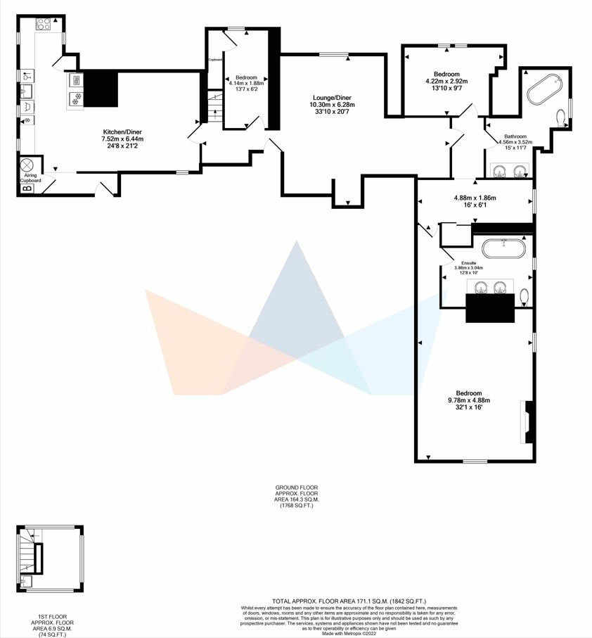 Apartment 11 Tower House, 125a, Canterbury Road, Kent floorplan