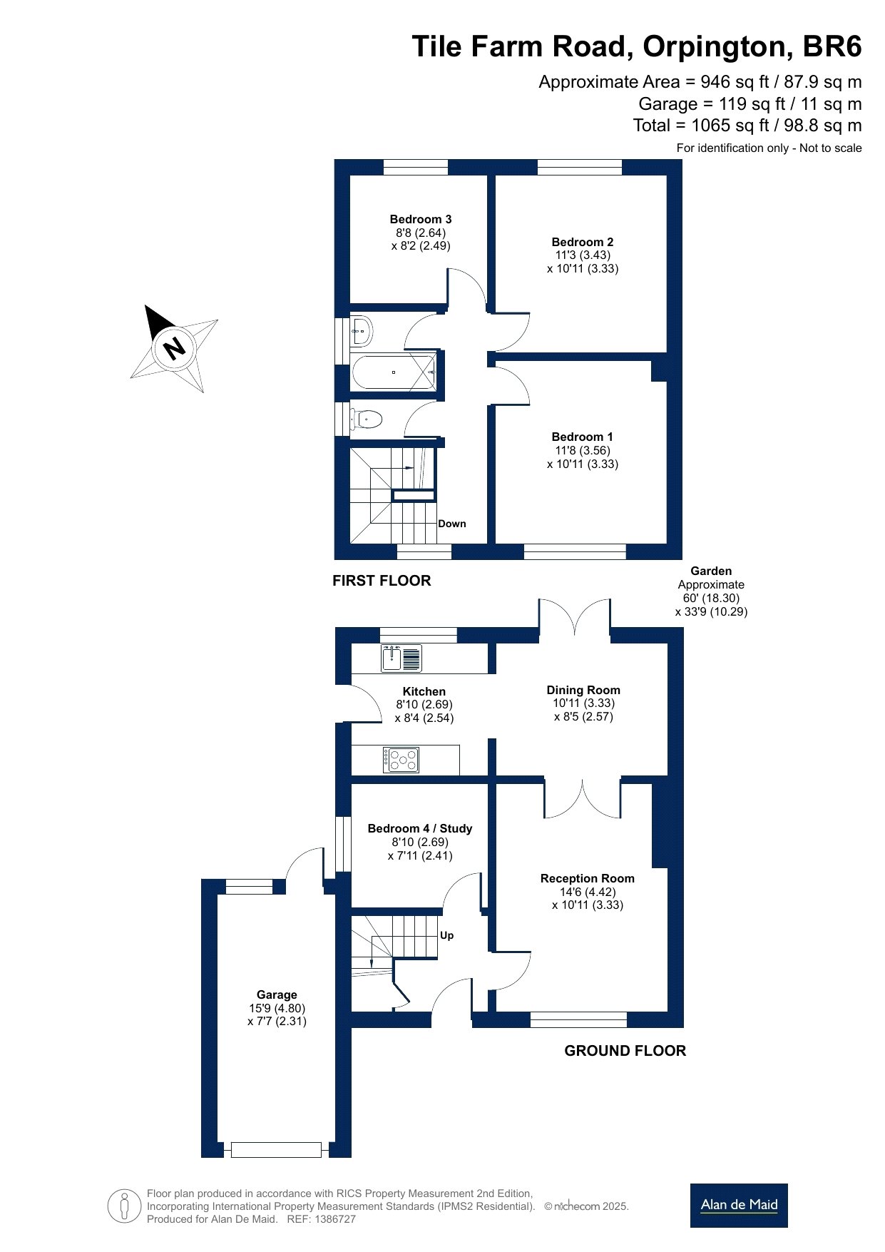 18, Tile Farm Road, Orpington floorplan