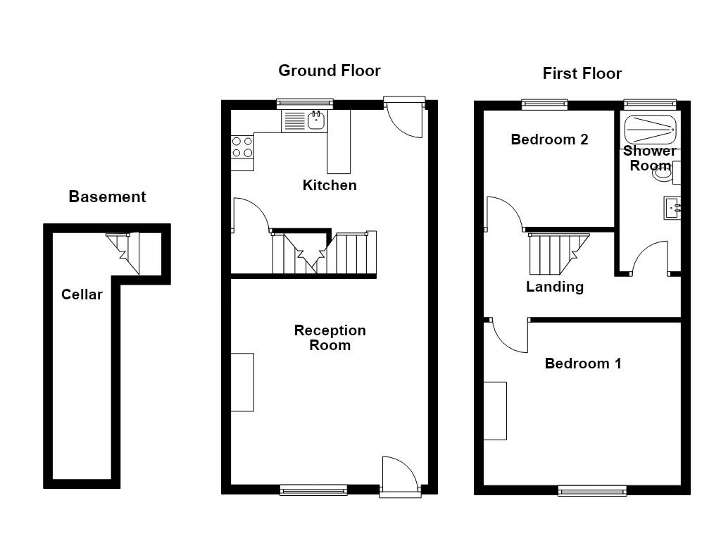 454, Bury Road, Rochdale floorplan