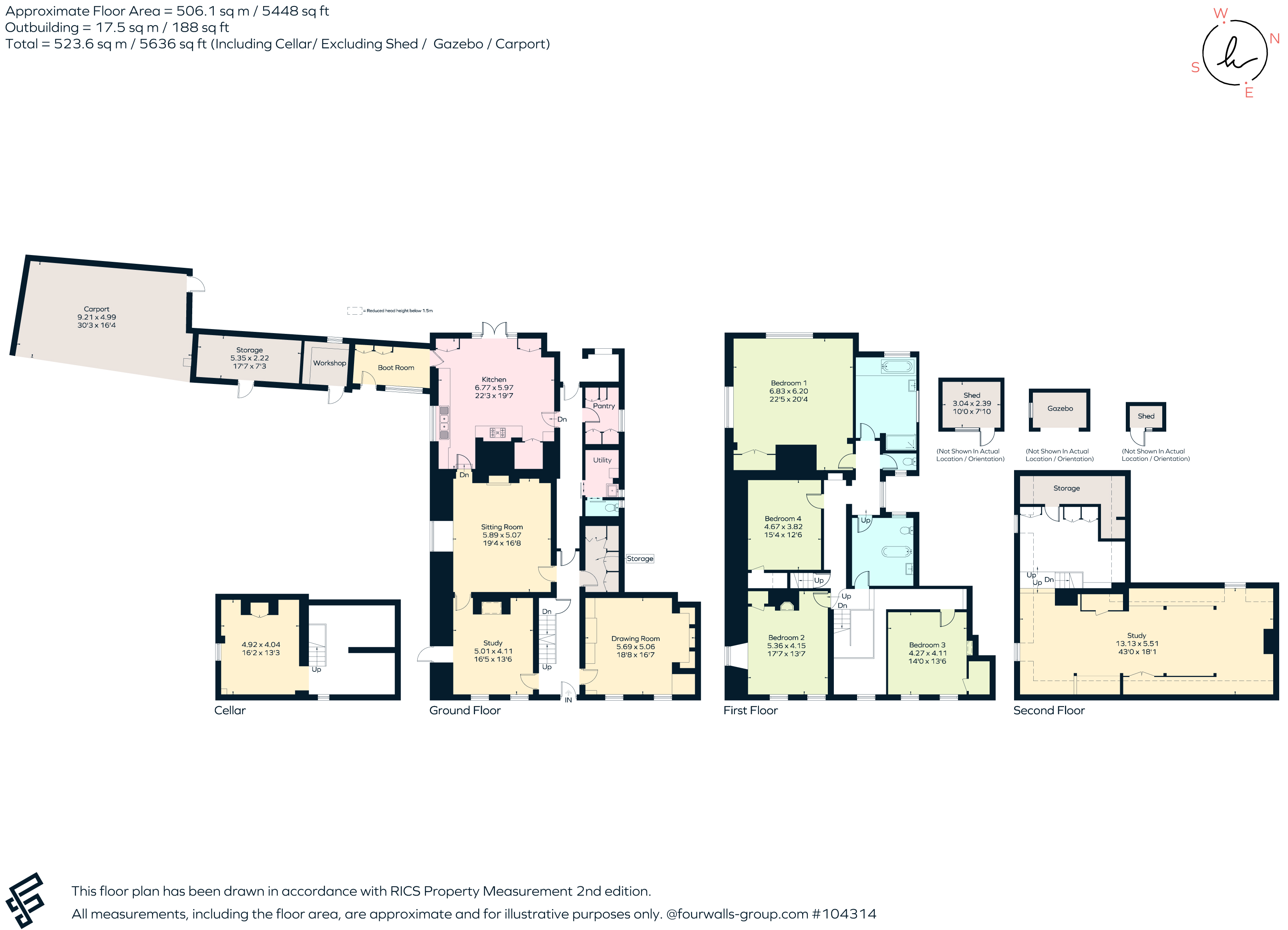 The Jointure, 15, South Street, Ditchling floorplan