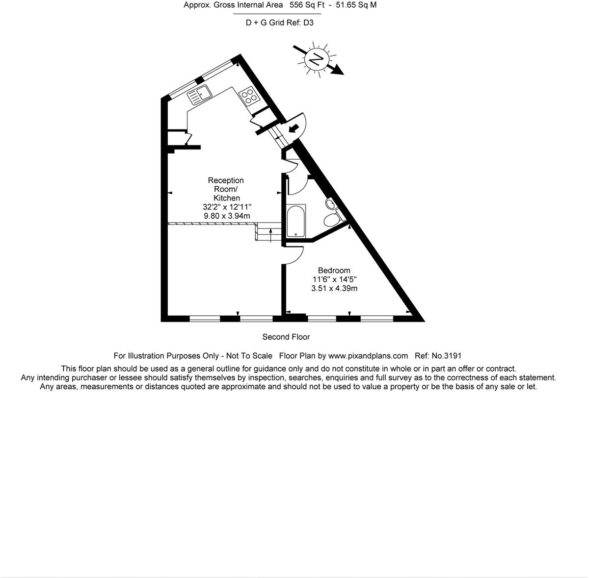 1 Bedrooms Flat to rent in Airlie Gardens, London W8