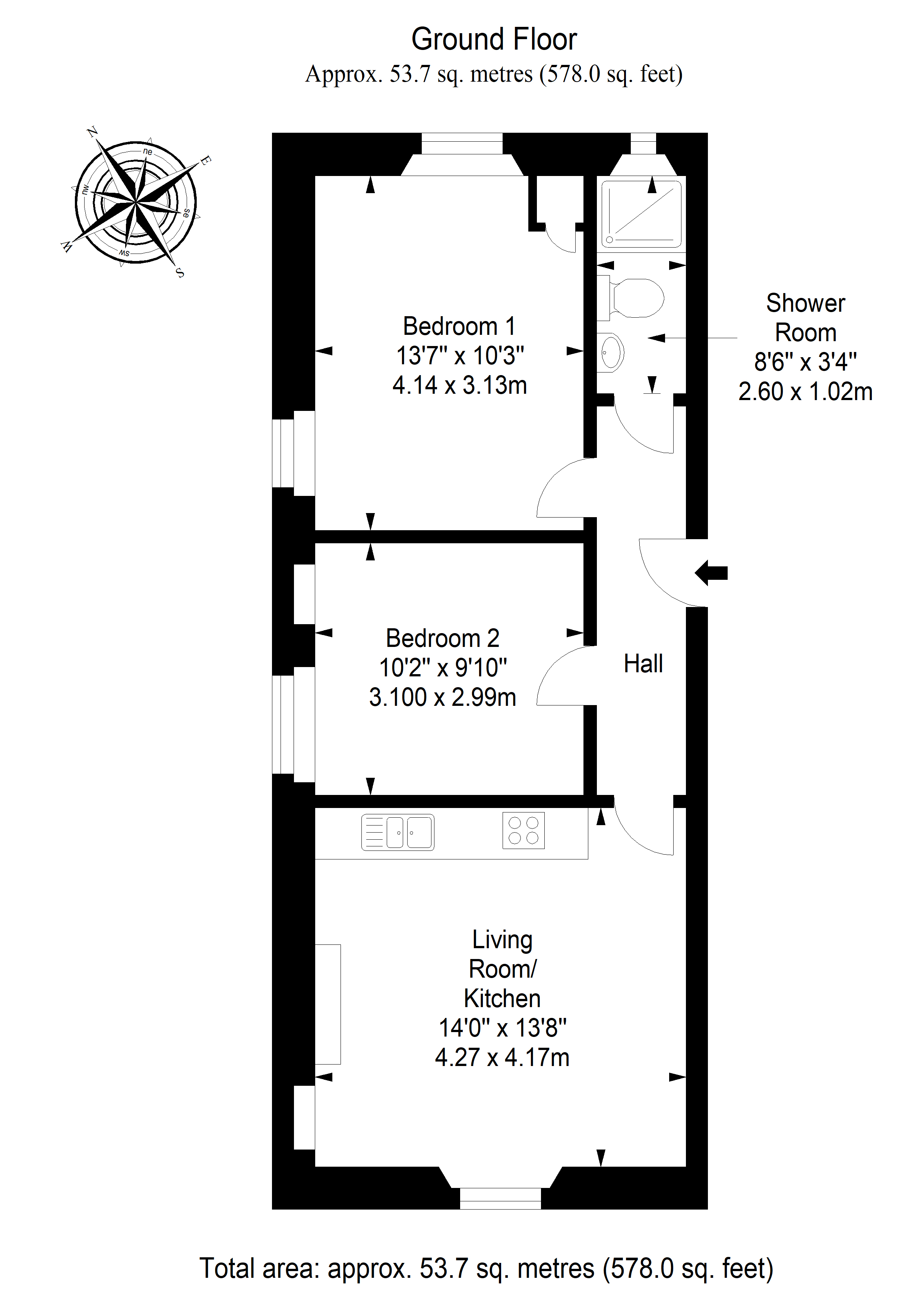 8D, Kirk Ports, North  Berwick floorplan