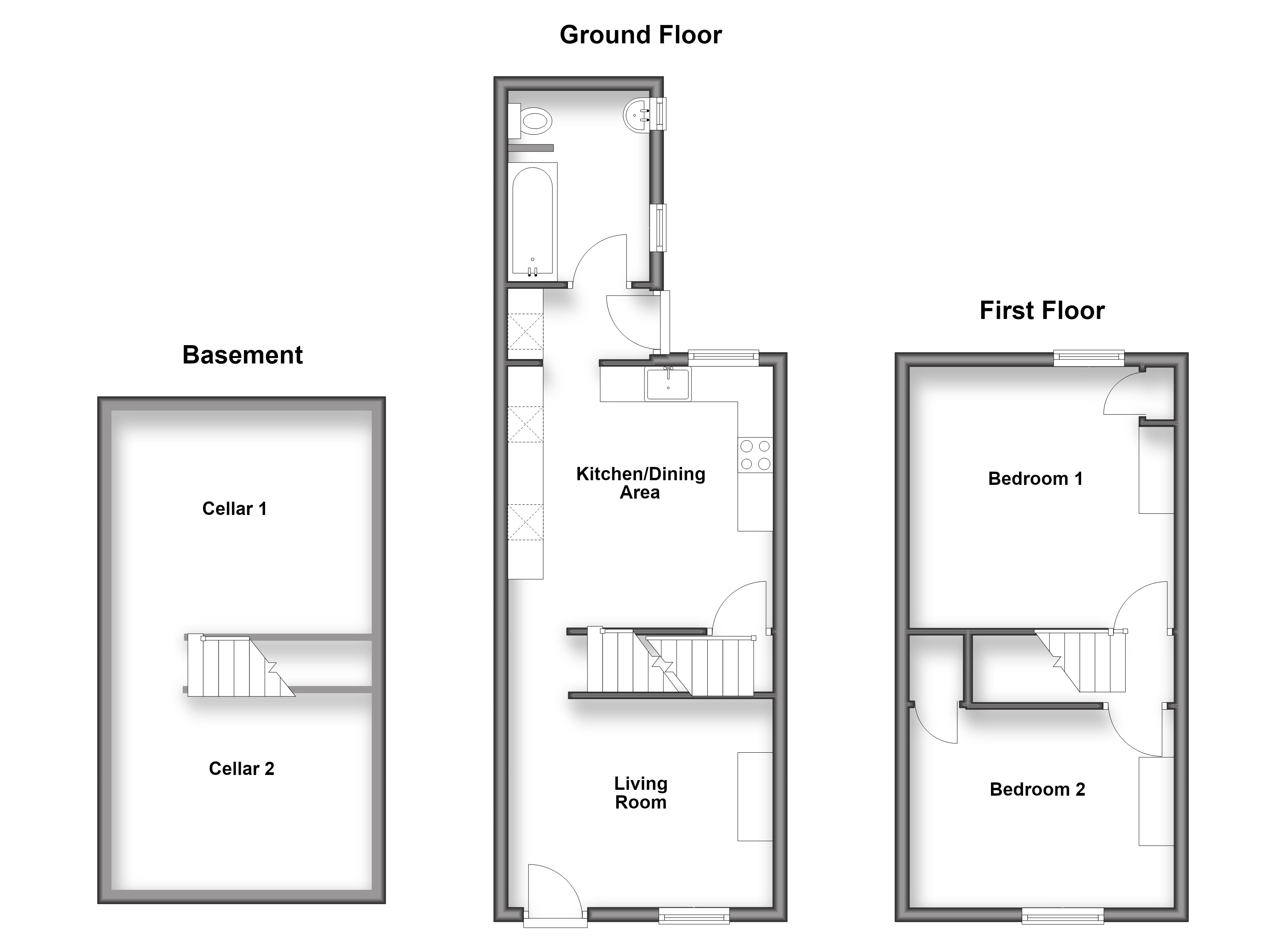 53, Grecian Street, Maidstone floorplan
