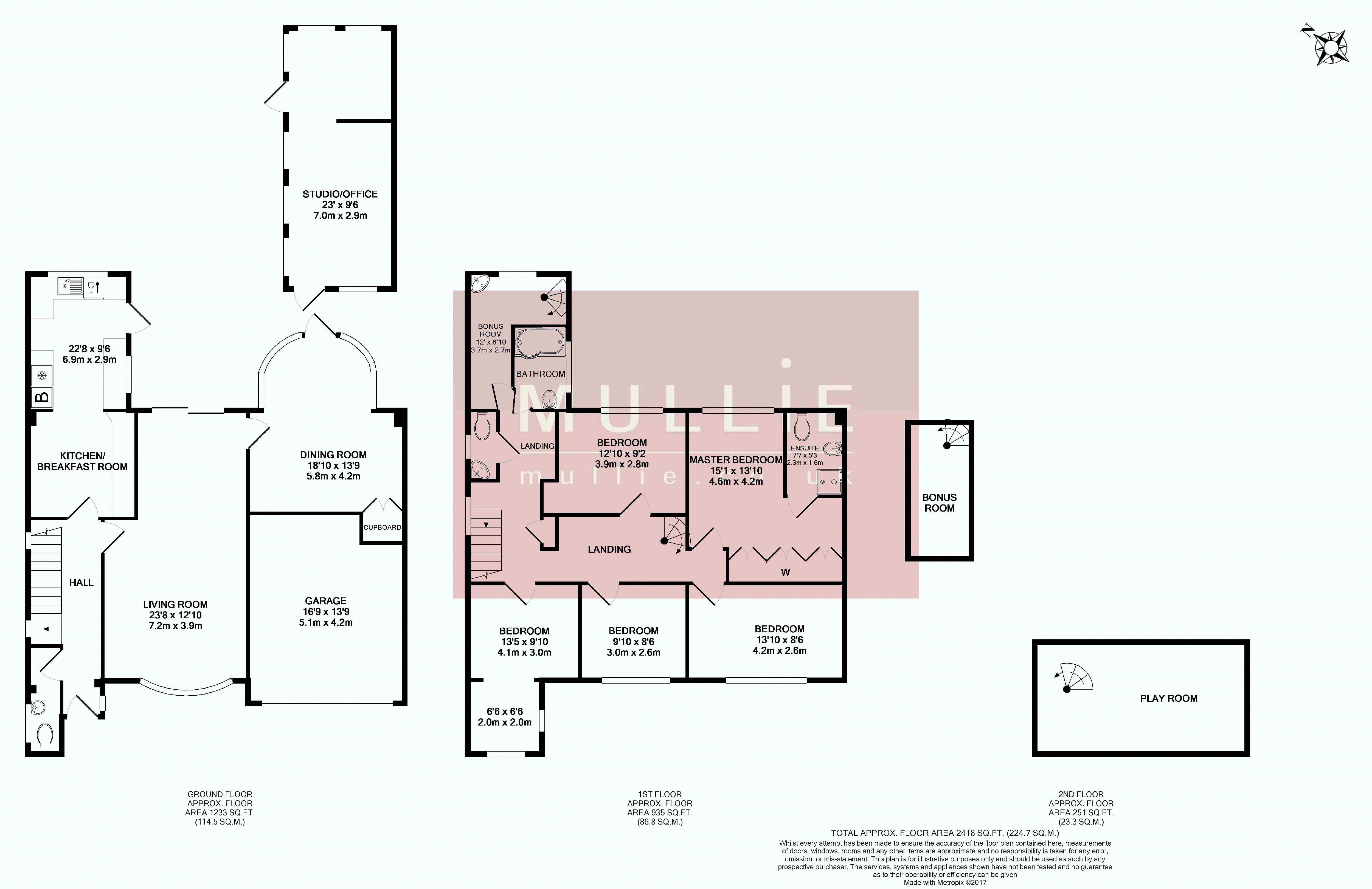 5 Bedrooms Detached house for sale in Colleton Drive, Twyford, Reading RG10