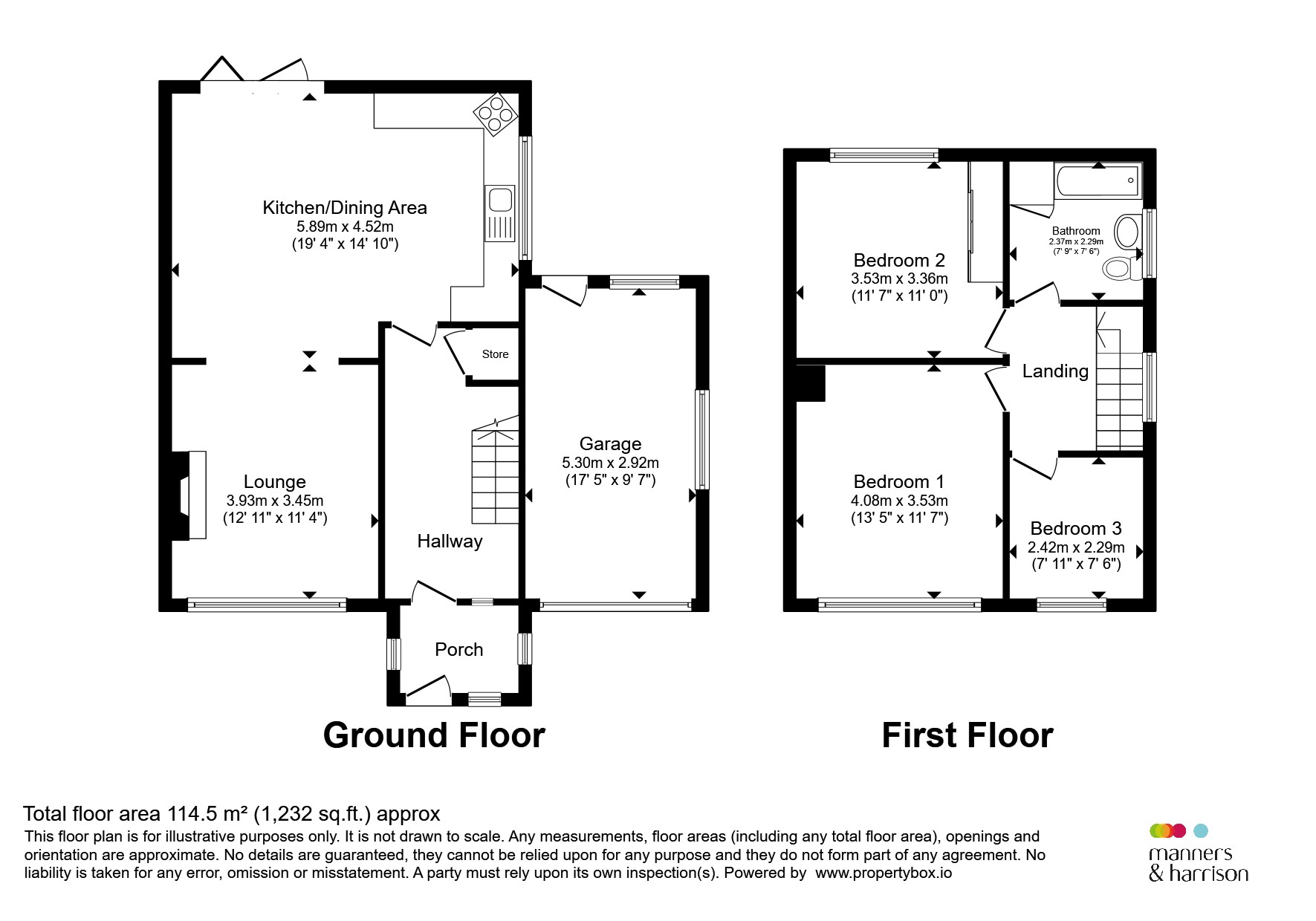 35, Canton Gardens, Middlesbrough floorplan