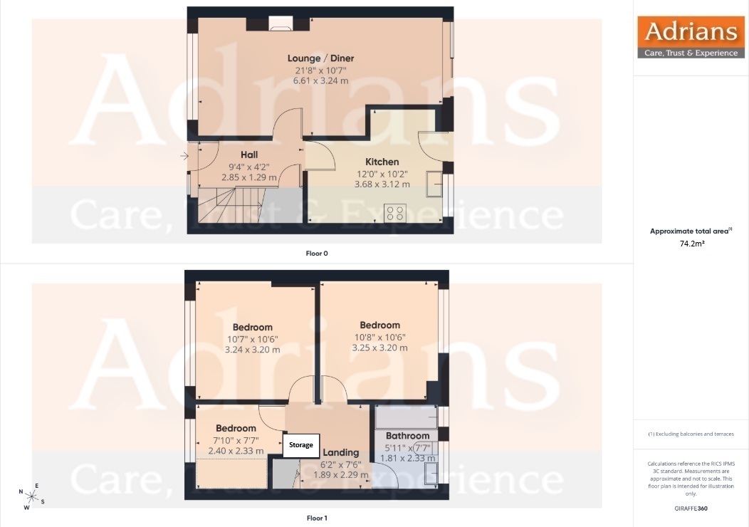 Hill View Road, Chelmsford floorplan