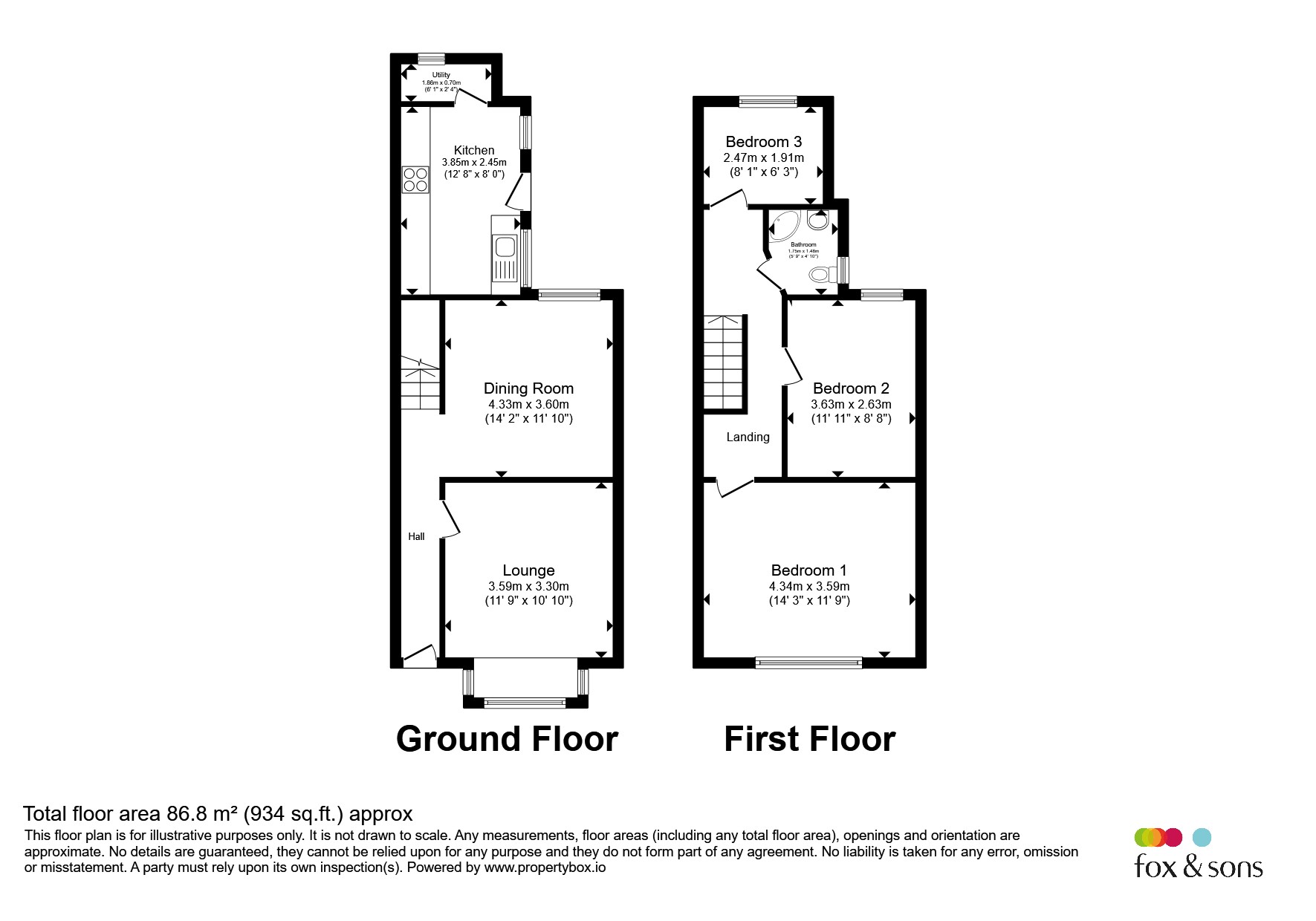 23, Western Road, Eastbourne floorplan