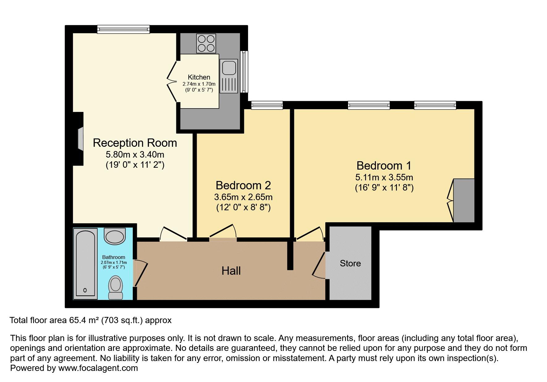 49, Marton Dale Court, Marton-In-Cleveland floorplan