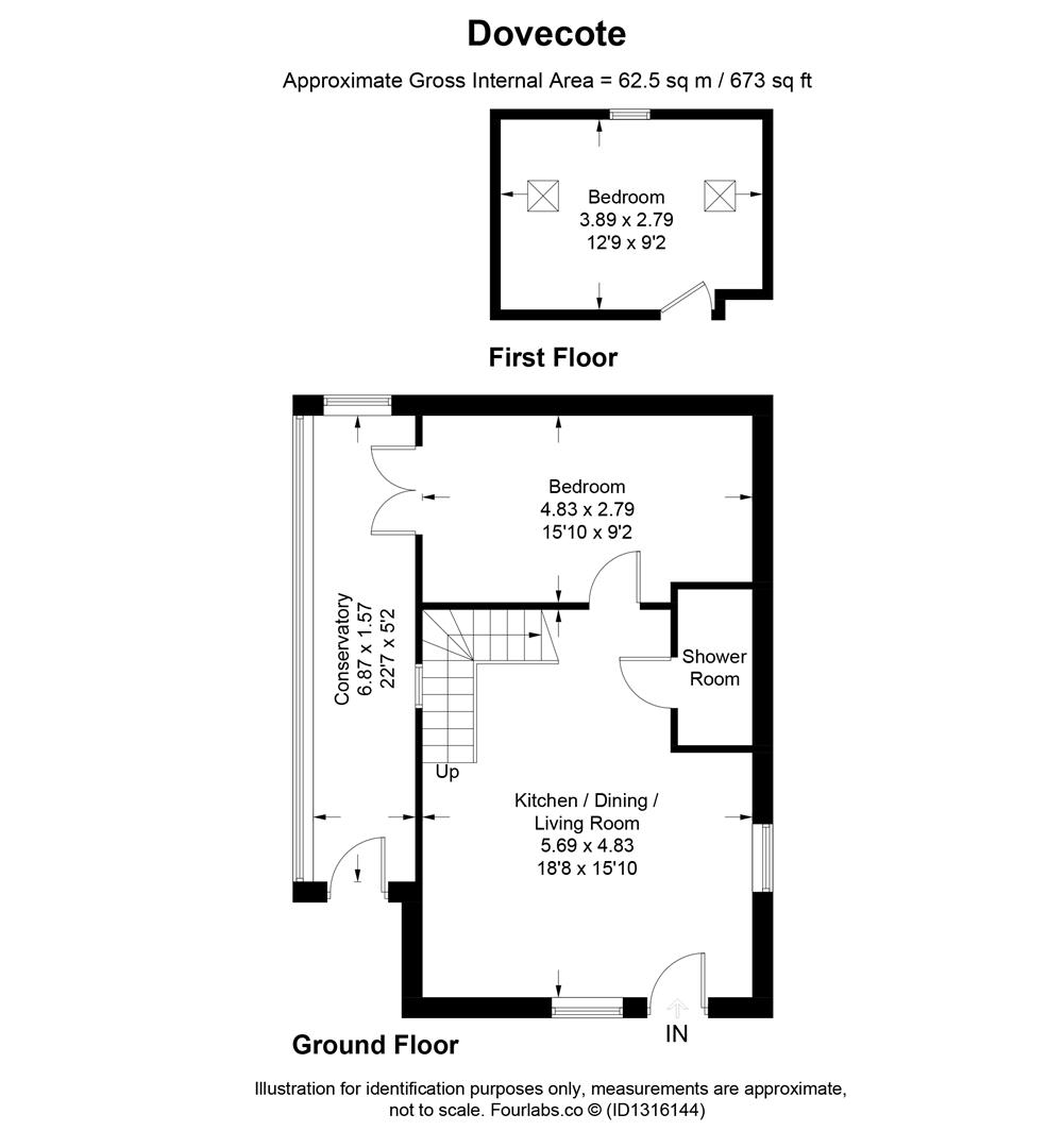 Dovecote, Treveague, St Austell floorplan